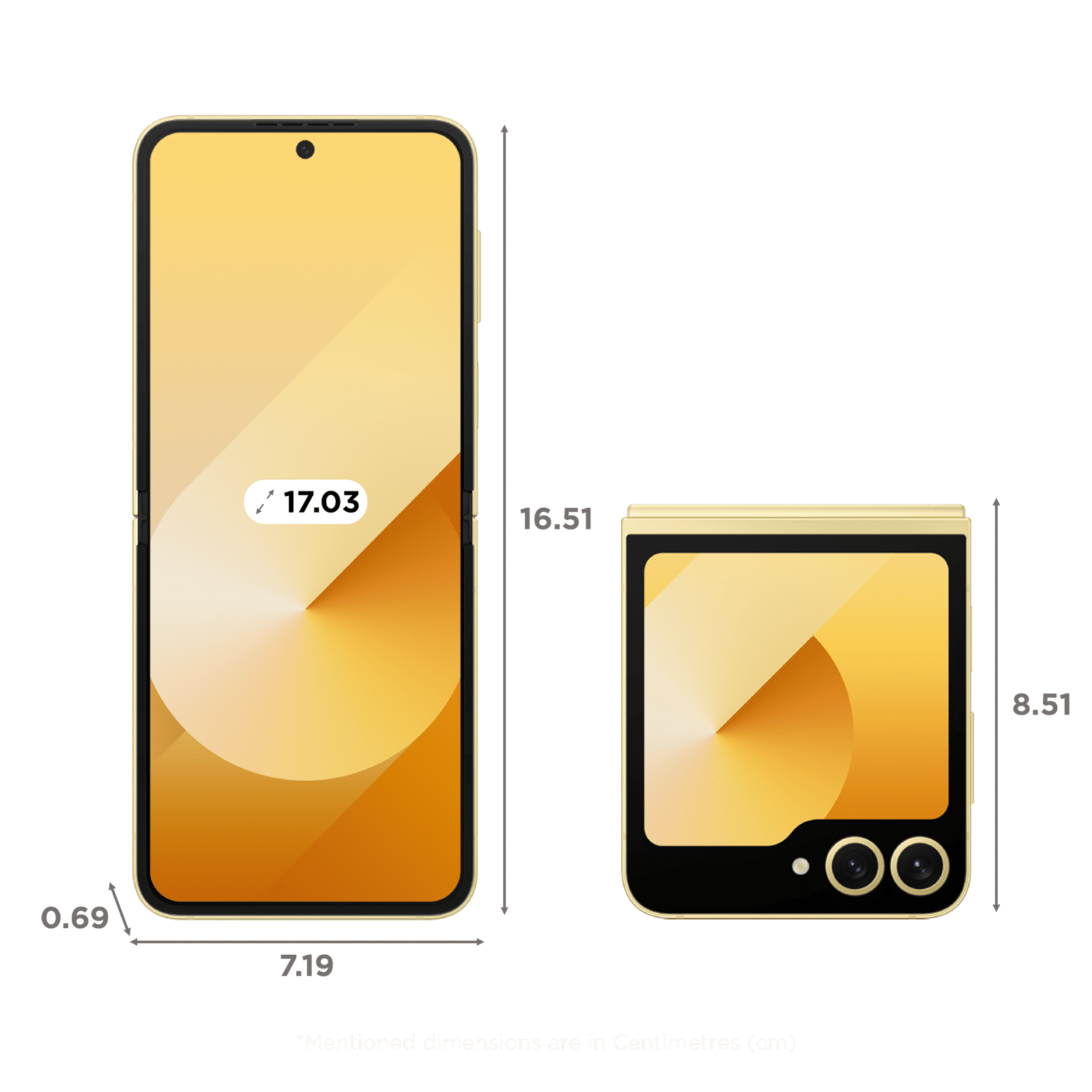SAMSUNG Galaxy Z Flip6 5G (12GB RAM, 512GB, Yellow)_2