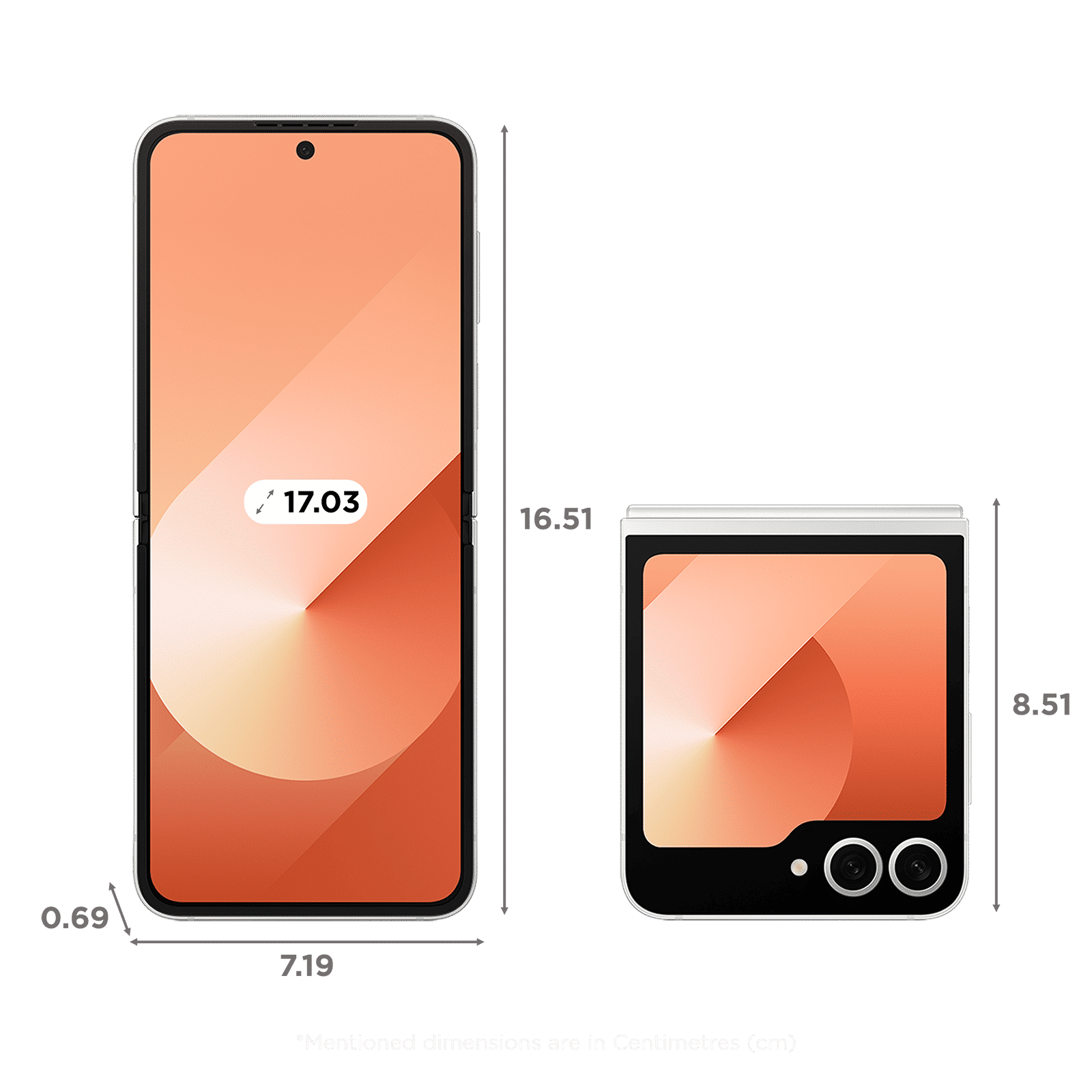 SAMSUNG Galaxy Z Flip6 5G (12GB RAM, 256GB, Peach)_2