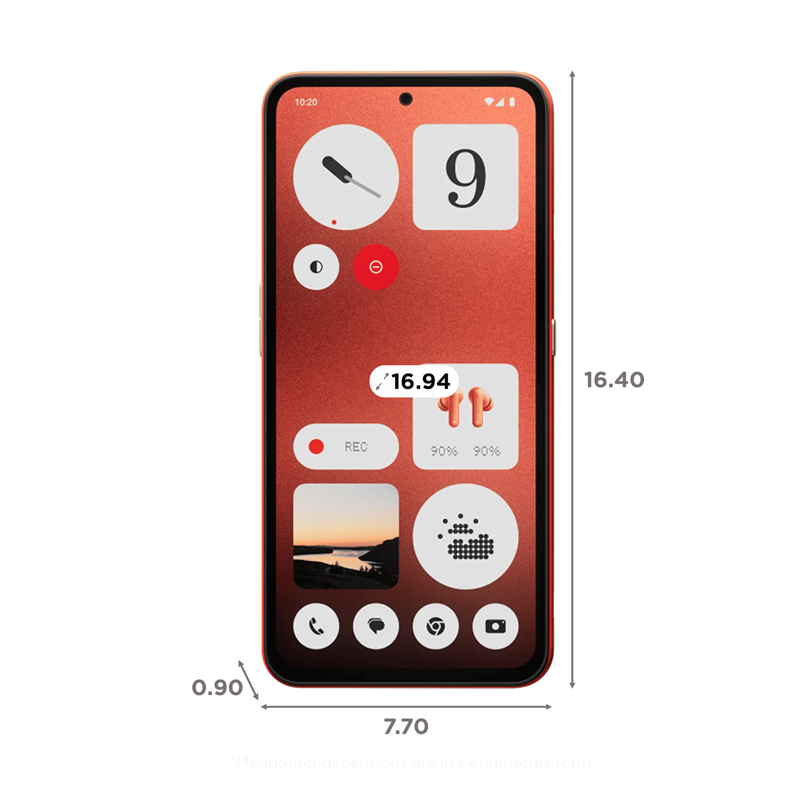 Nothing CMF Phone 1 5G (8GB RAM, 128GB, Orange)_2