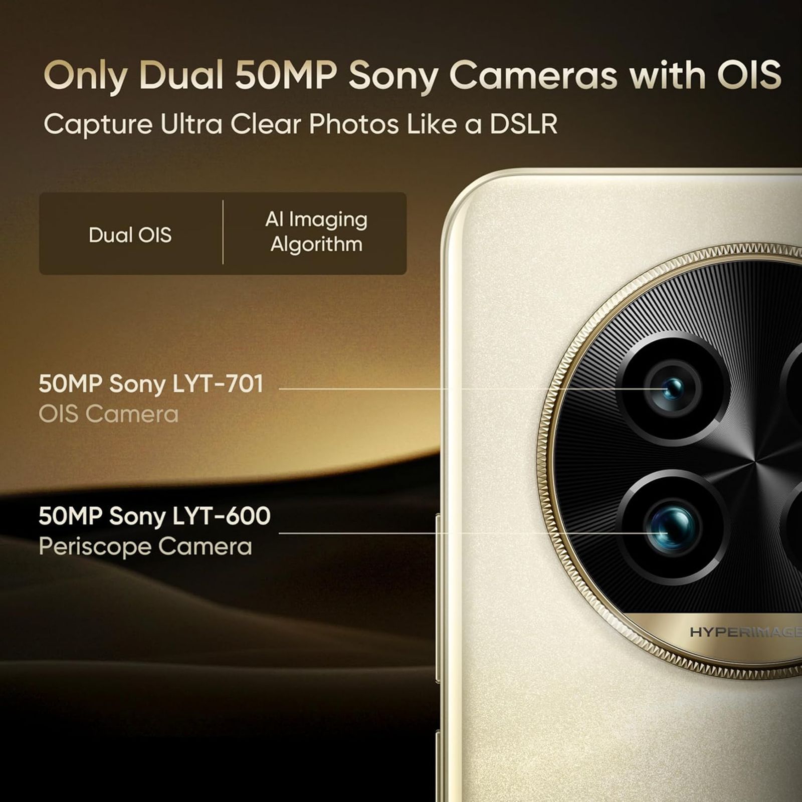 realme 13 Pro Plus 5G (12GB RAM, 512GB, Monet Gold)_14