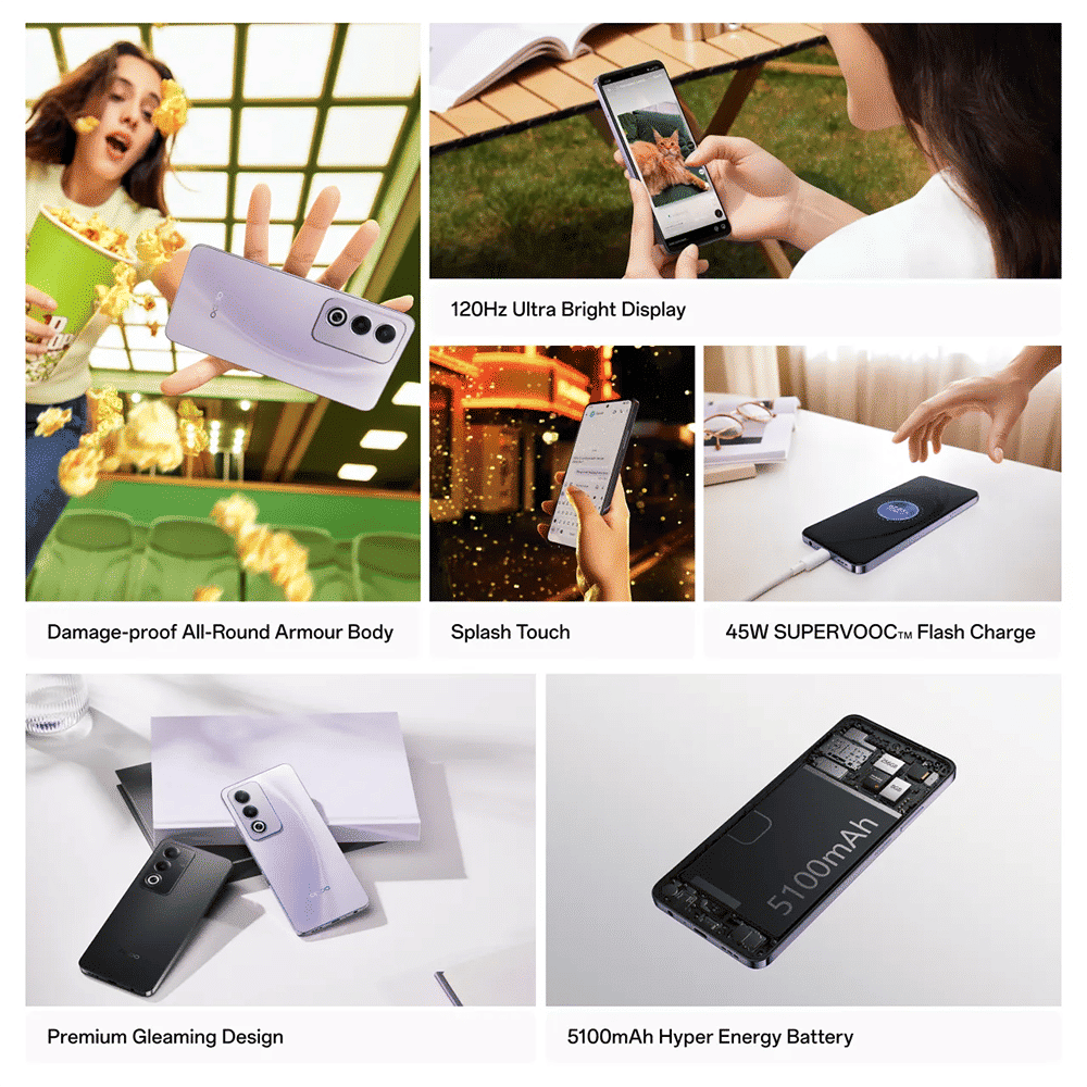 oppo A3x 5G (4GB RAM, 128GB, Starry Black)_11