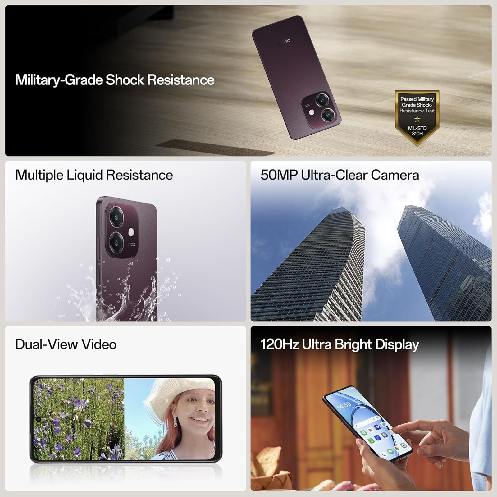 oppo A3 5G (6GB RAM, 128GB, Nebula Red)_11