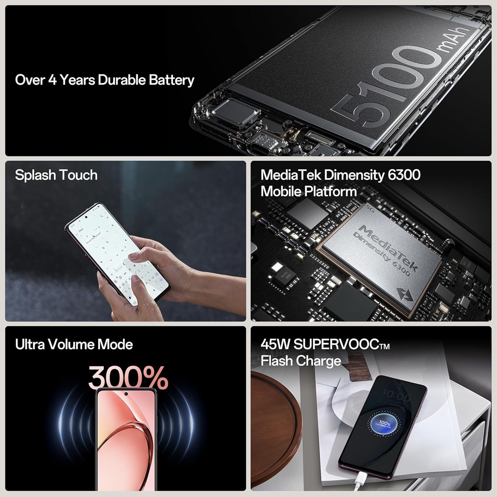 oppo A3 5G (6GB RAM, 128GB, Ocean Blue) oppo A3 5G (6GB RAM, 128GB, Ocean Blue)_9