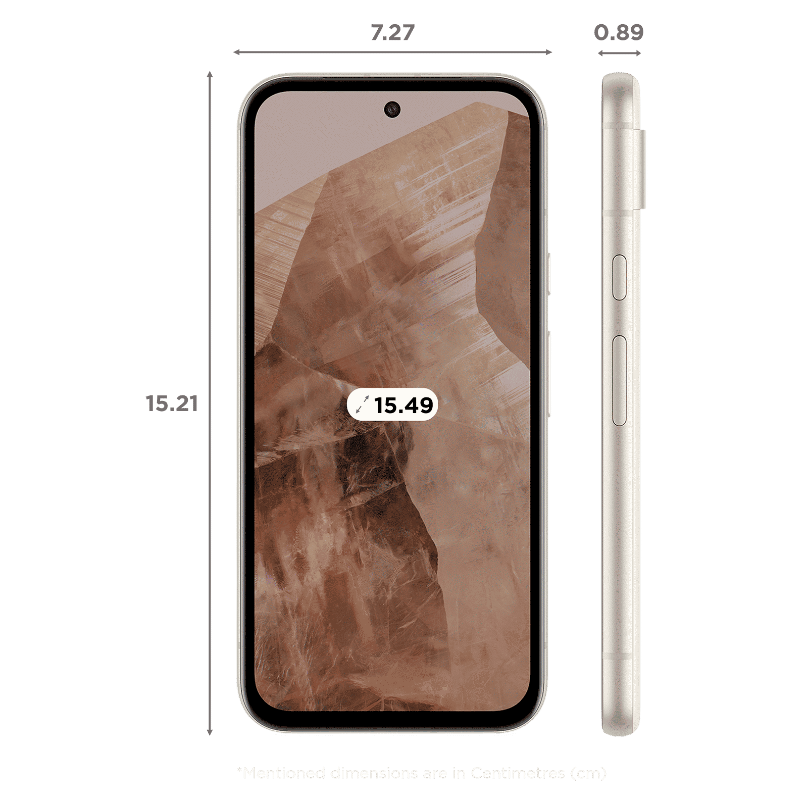 Google Pixel 8a 5G (8GB RAM, 128GB, Porcelain)_2