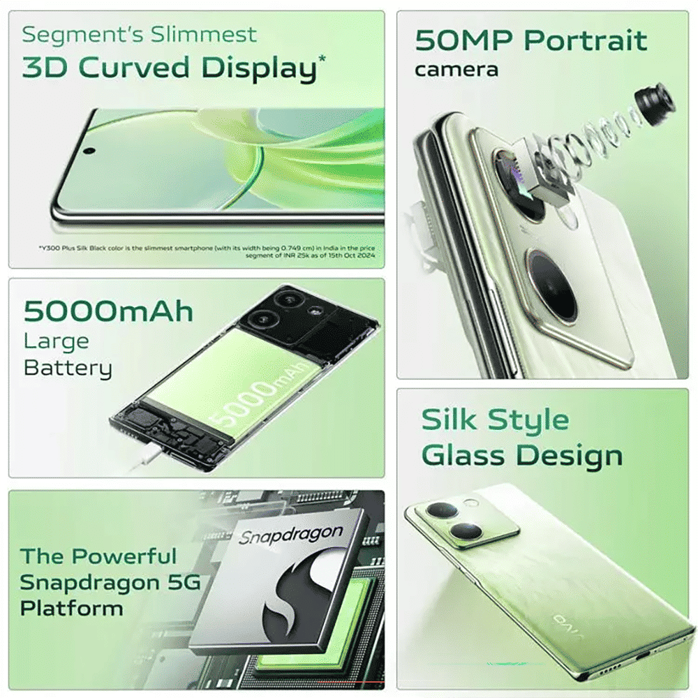 vivo Y300 Plus 5G (8GB RAM, 128GB, Silk Green) vivo Y300 Plus 5G (8GB RAM, 128GB, Silk Green)_9