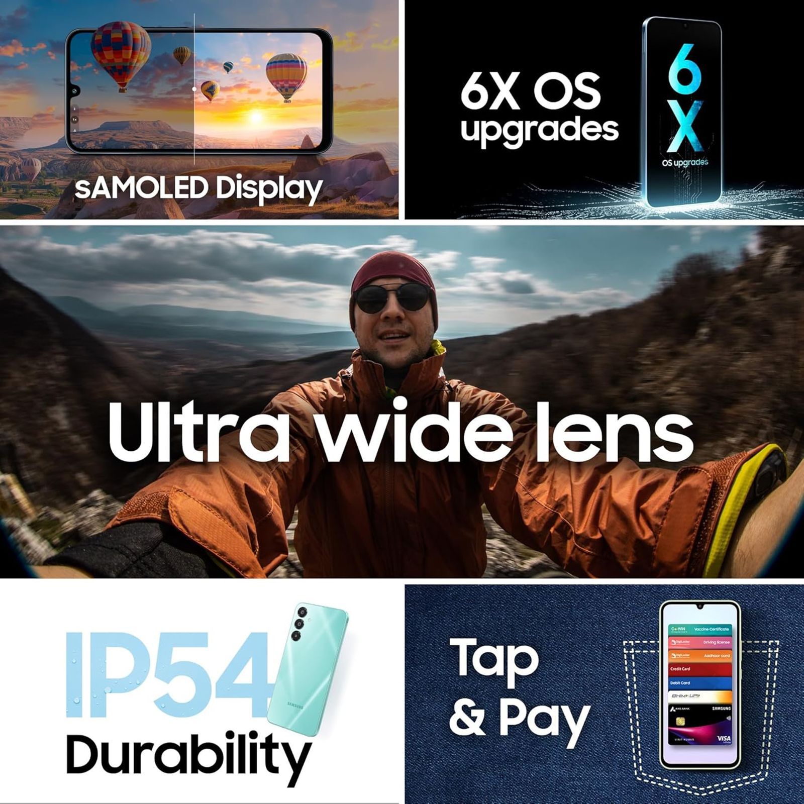 SAMSUNG Galaxy A16 5G (8GB RAM, 256GB, Light Green)_13