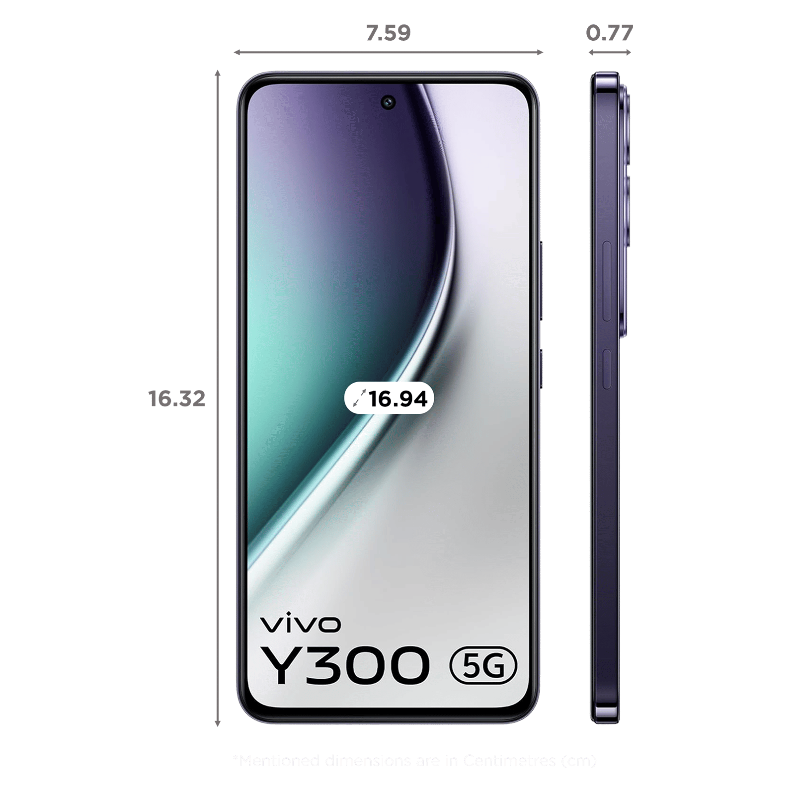 vivo Y300 5G (8GB RAM, 256GB ROM, Phantom Purple)_2