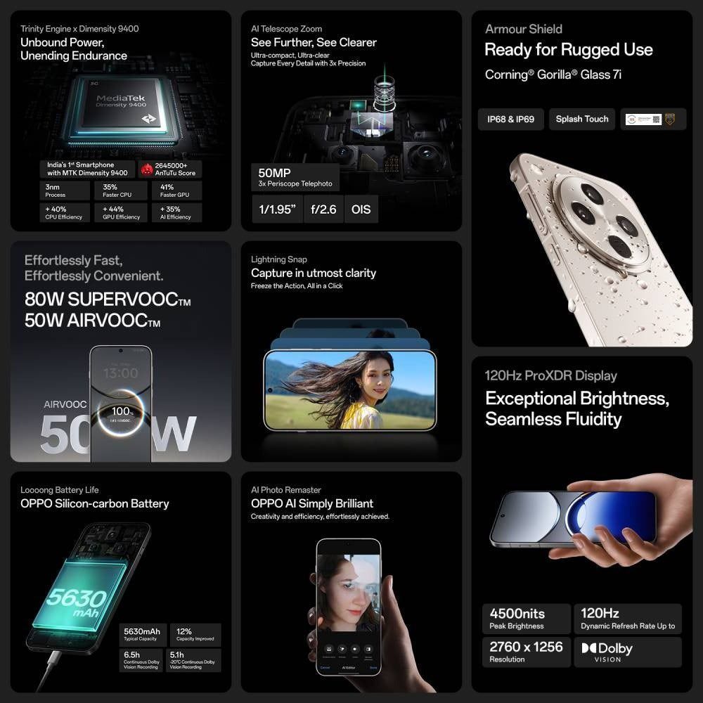 oppo Find X8 5G (16GB RAM, 512GB ROM, Space Black)_11