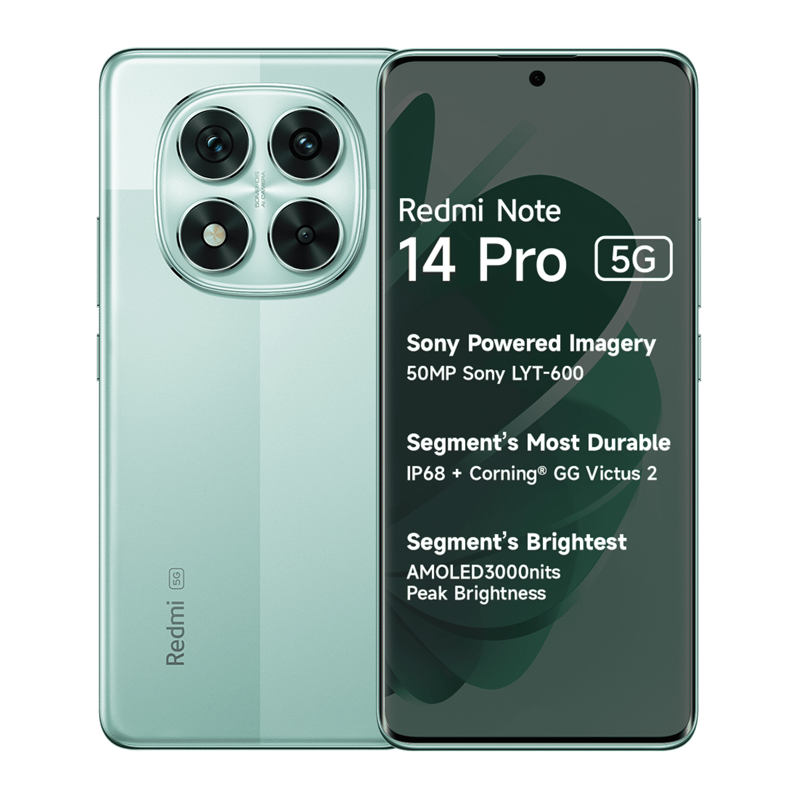 Redmi Note 14 Pro 5G (8GB RAM, 128GB, Ivy Green) Redmi Note 14 Pro 5G (8GB RAM, 128GB, Ivy Green)_1