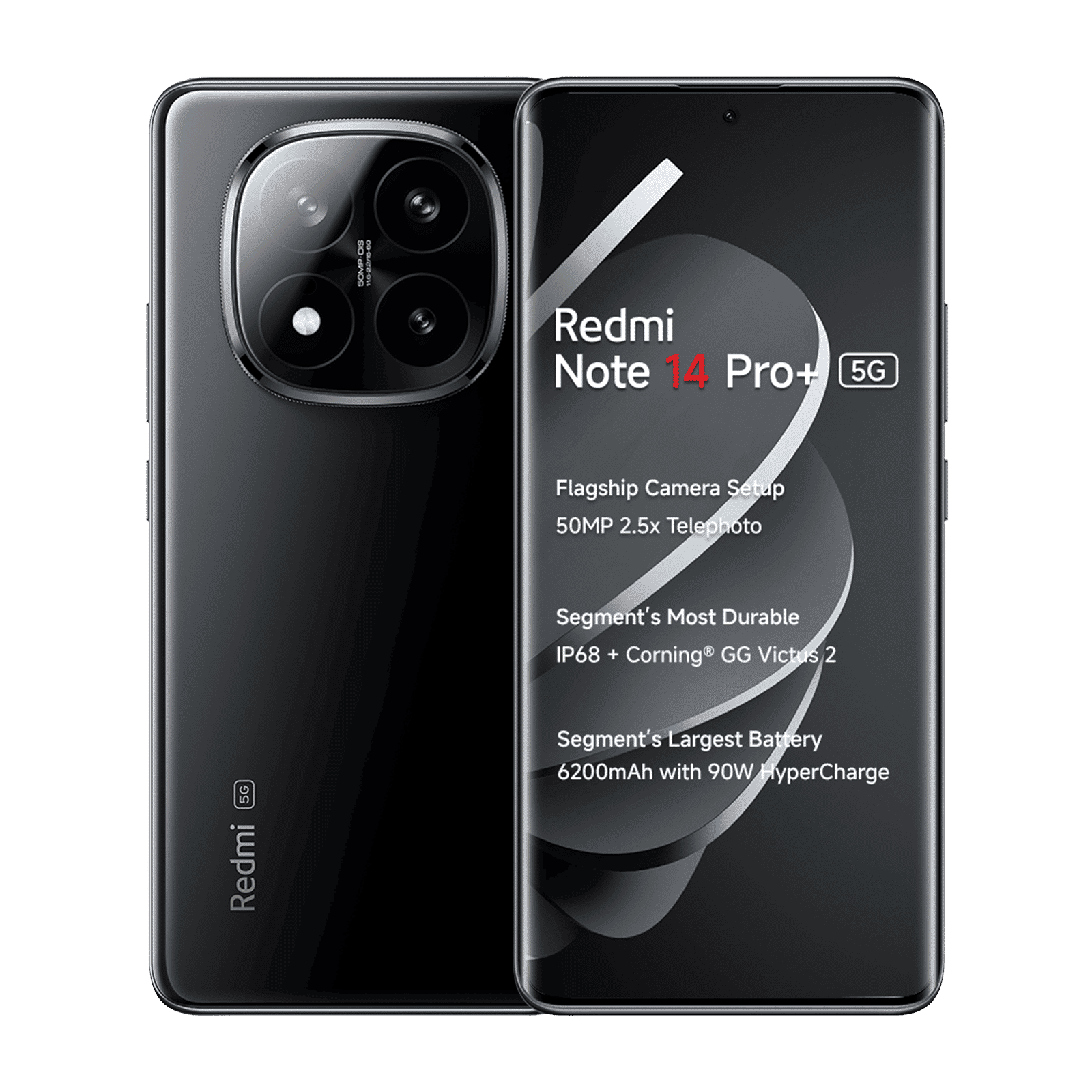 Redmi Note 14 Pro Plus 5G (8GB RAM, 128GB, Titan Black) Redmi Note 14 Pro Plus 5G (8GB RAM, 128GB, Titan Black)_1