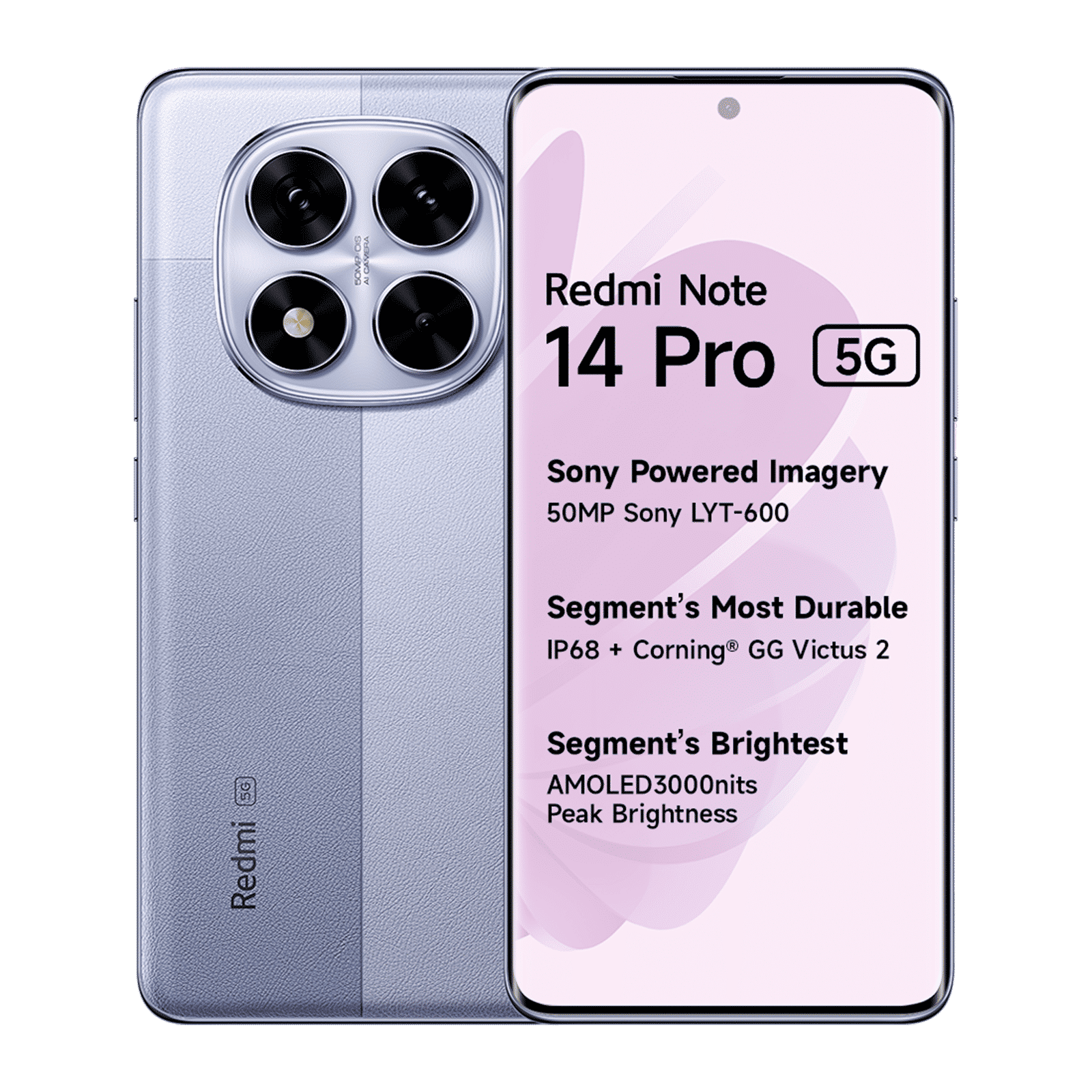 Redmi Note 14 Pro 5G (8GB RAM, 256GB, Phantom Purple) Redmi Note 14 Pro 5G (8GB RAM, 256GB, Phantom Purple)_1