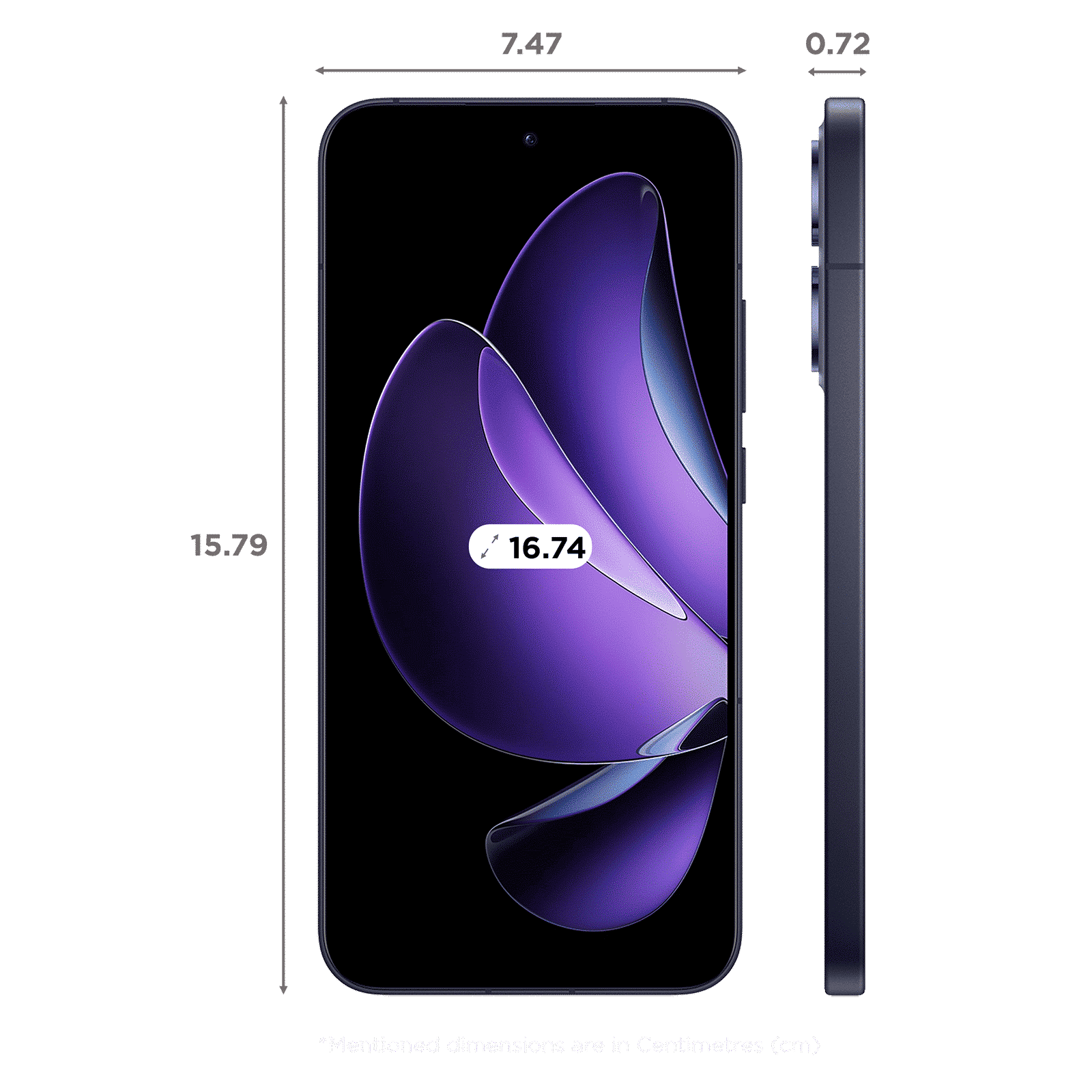 oppo Reno13 5G (8GB RAM, 256GB, Luminous Blue)_2