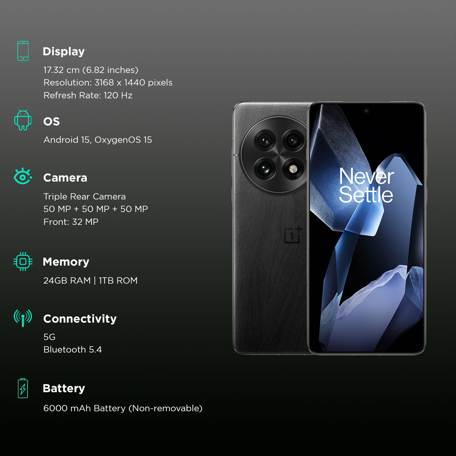 OnePlus 13 5G (24GB RAM, 1TB, Black Eclipse)_3