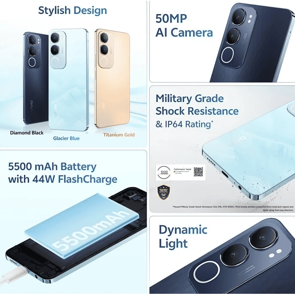 vivo Y29 5G (8GB RAM, 256GB, Diamond Black)_9