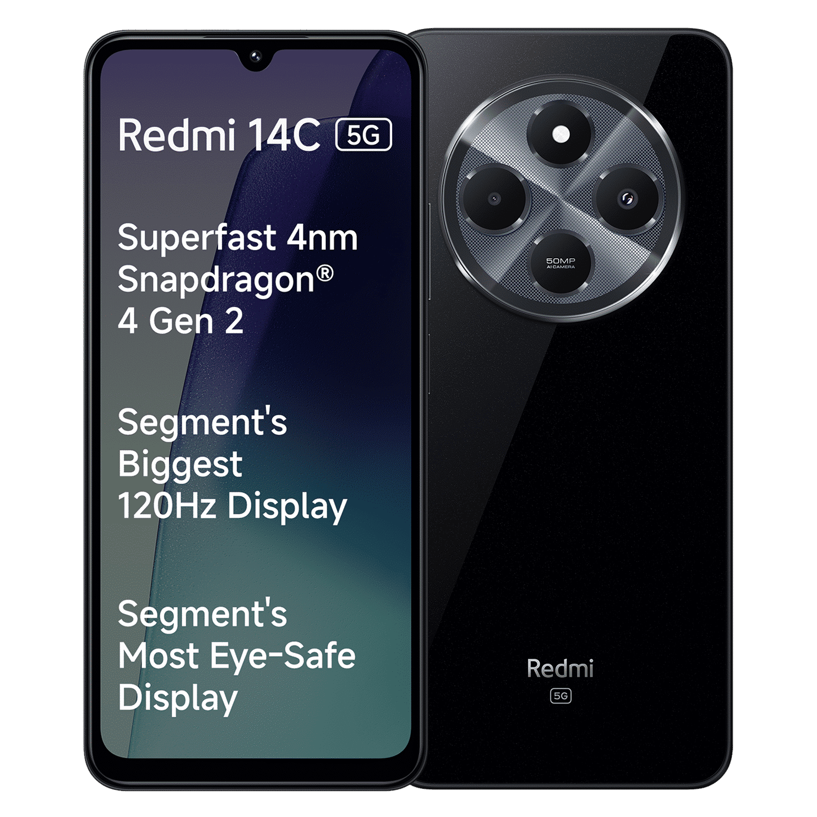Redmi 14C 5G (4GB RAM, 128GB, Stargaze Black) Redmi 14C 5G (4GB RAM, 128GB, Stargaze Black)_1