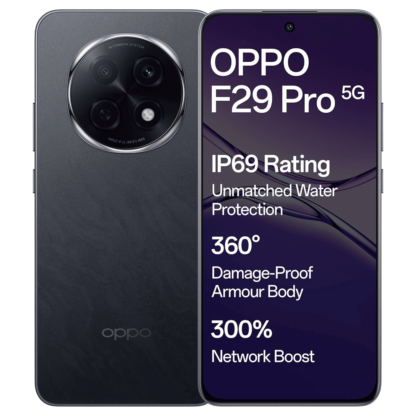oppo F29 Pro 5G (8GB RAM, 128GB, Granite Black)_1
