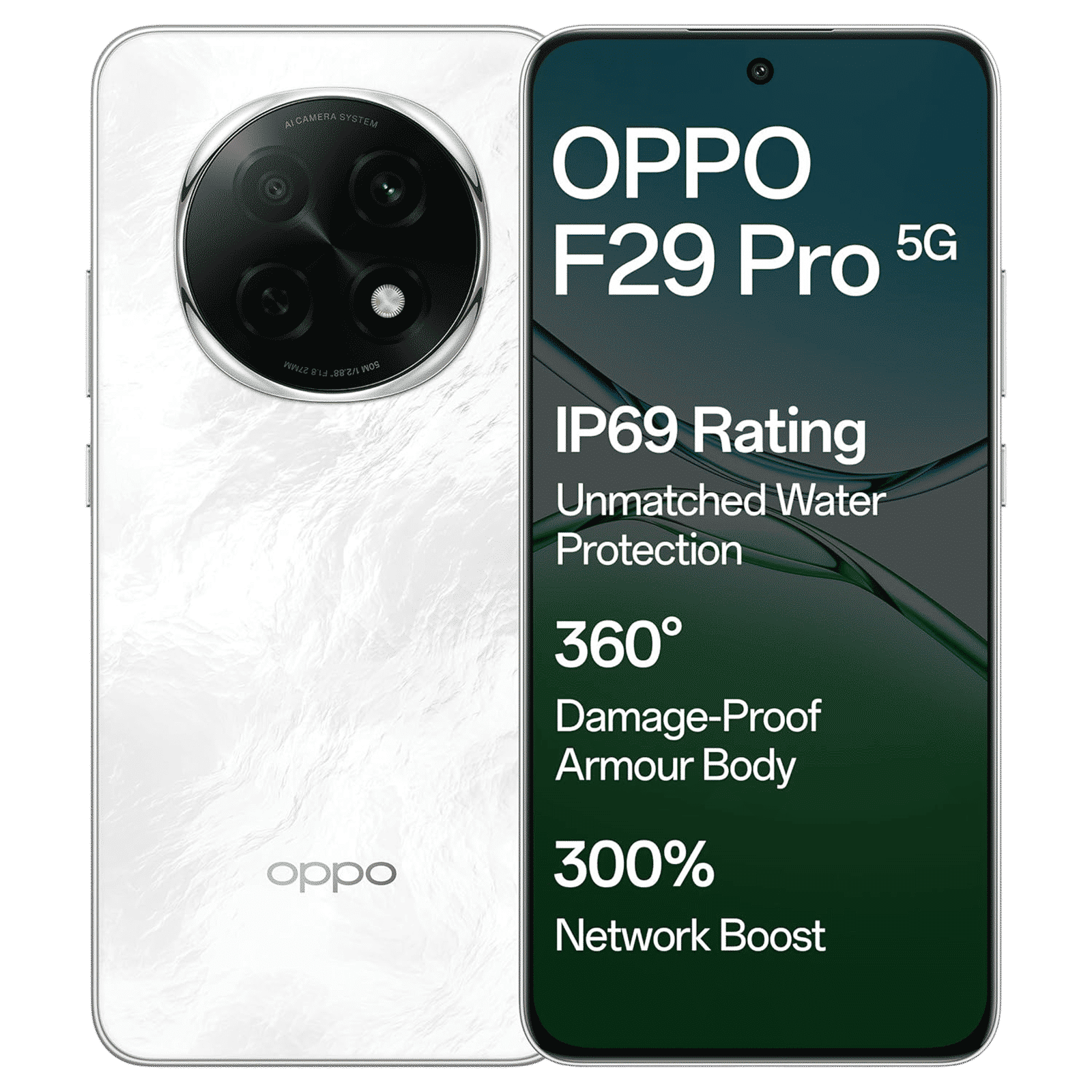 oppo F29 Pro 5G (8GB RAM, 256GB, Marble White)_1