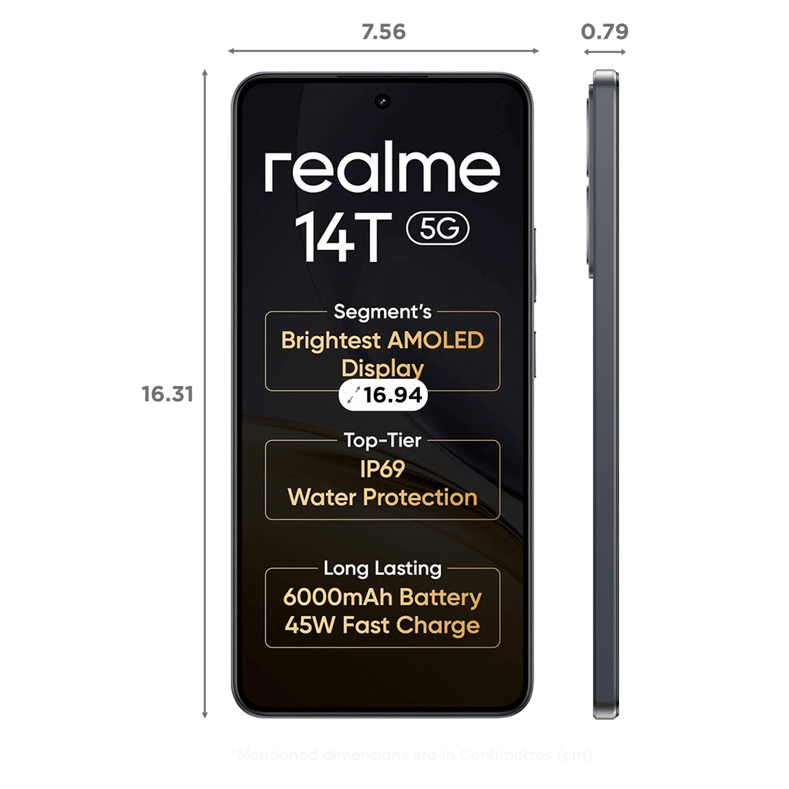 realme 14T 5G (8GB RAM, 128GB, Obsidian Black)_2