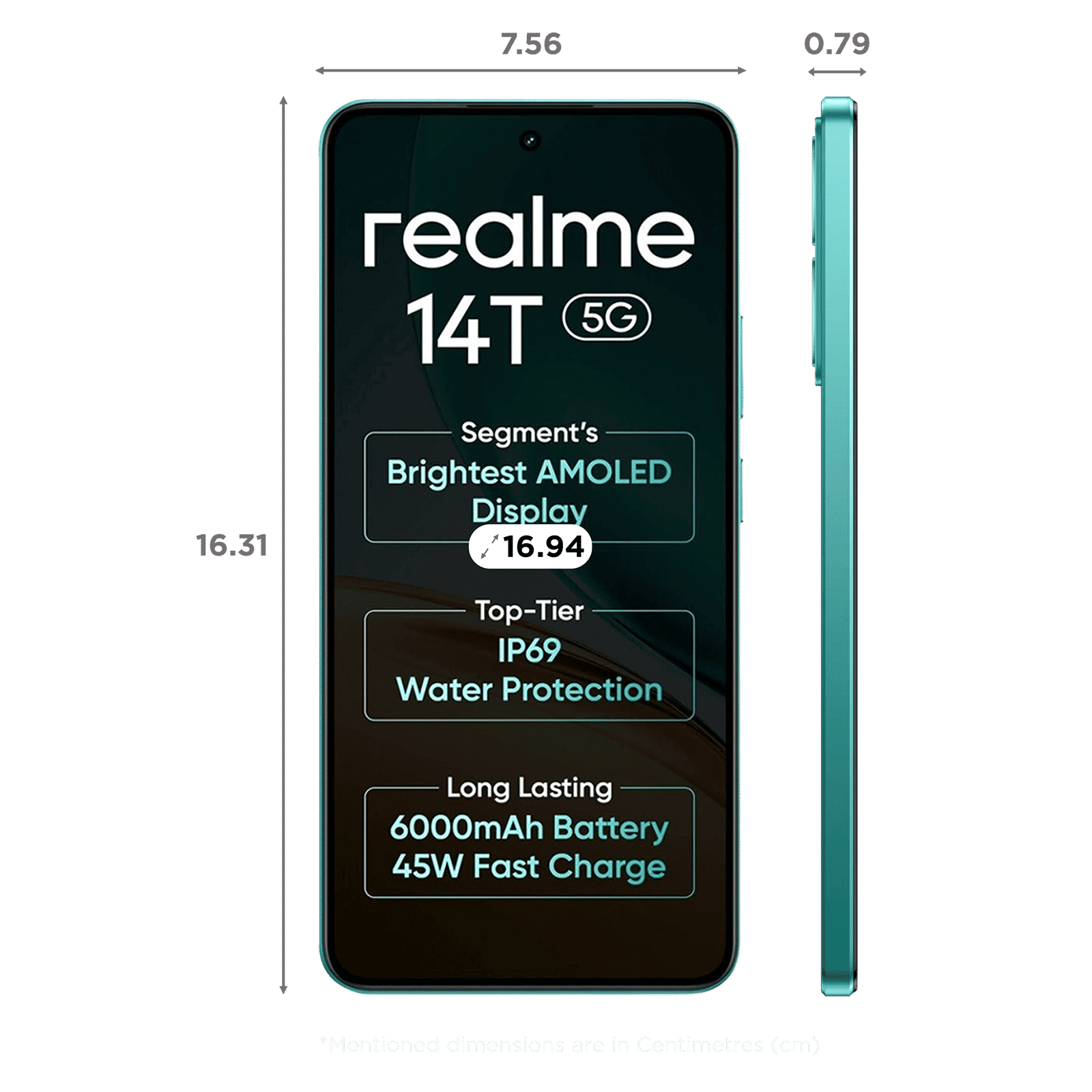 realme 14T 5G (8GB RAM, 256GB, Surf Green)_2