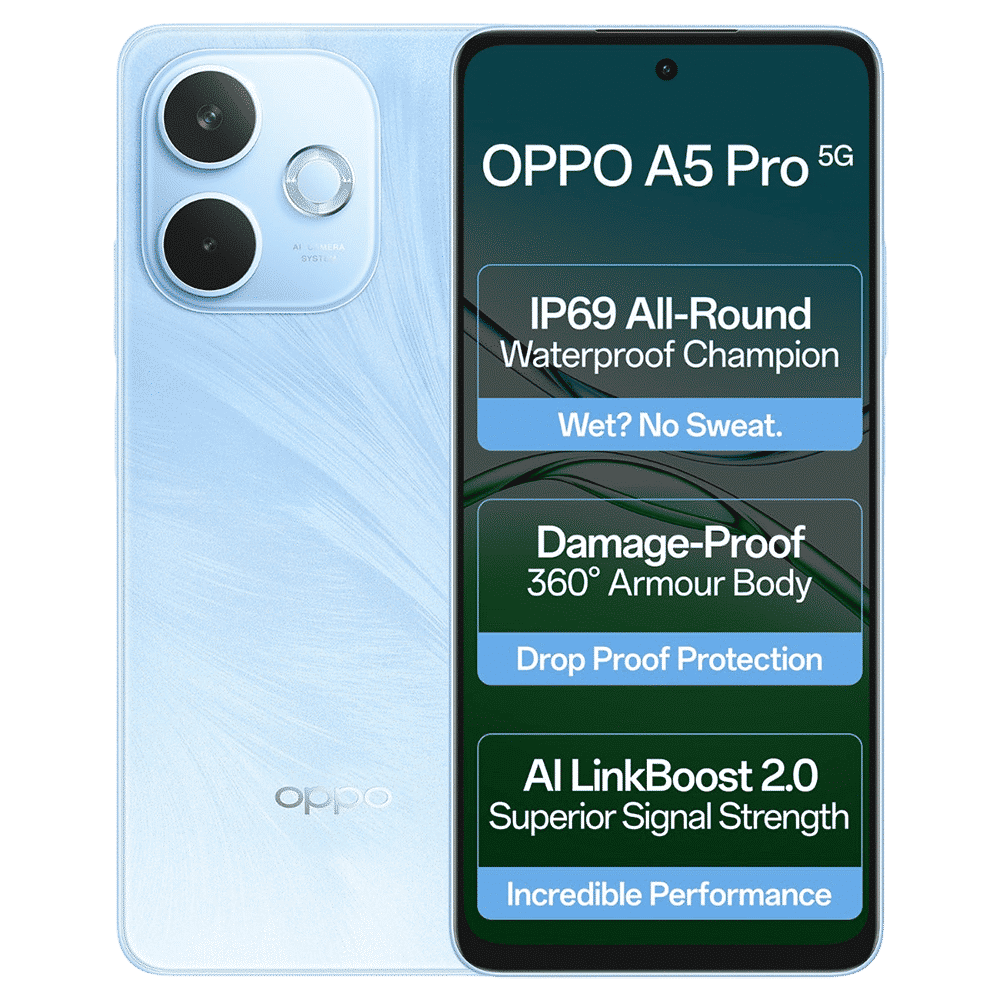 oppo A5 Pro 5G (8GB RAM, 256GB, Feather Blue) oppo A5 Pro 5G (8GB RAM, 256GB, Feather Blue)_1