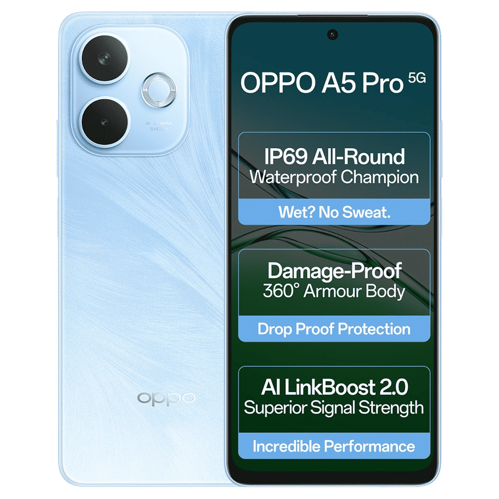 oppo A5 Pro 5G (8GB RAM, 128GB, Feather Blue)_1