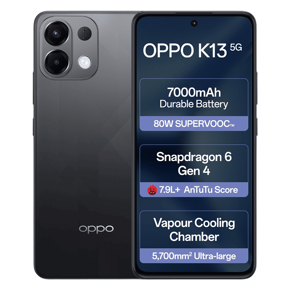 oppo K13 5G (8GB RAM, 256GB, Prism Black) oppo K13 5G (8GB RAM, 256GB, Prism Black)_1