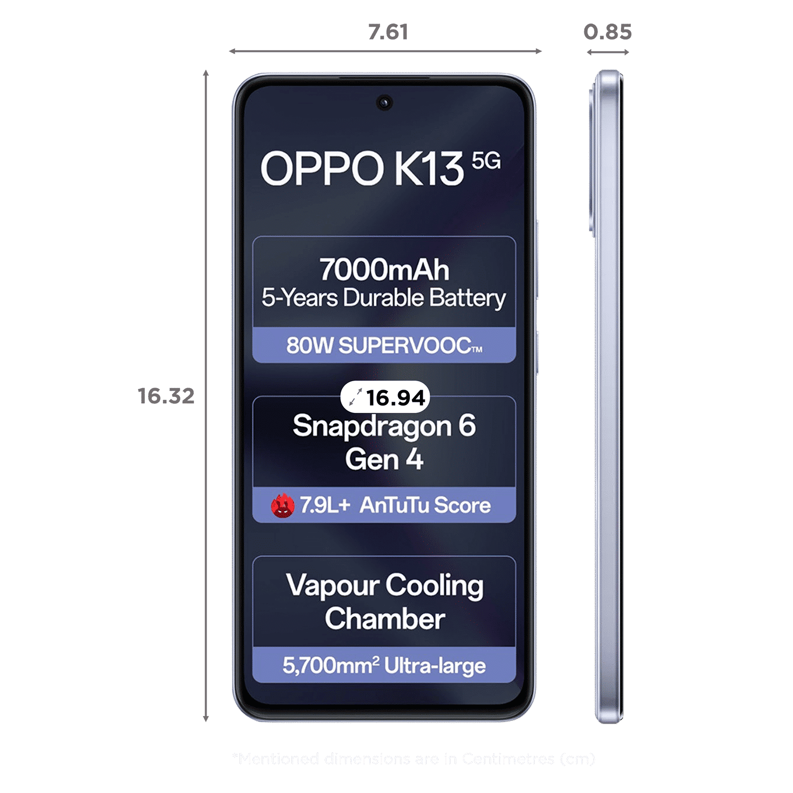 oppo K13 5G (8GB RAM, 256GB, Icy Purple)_2