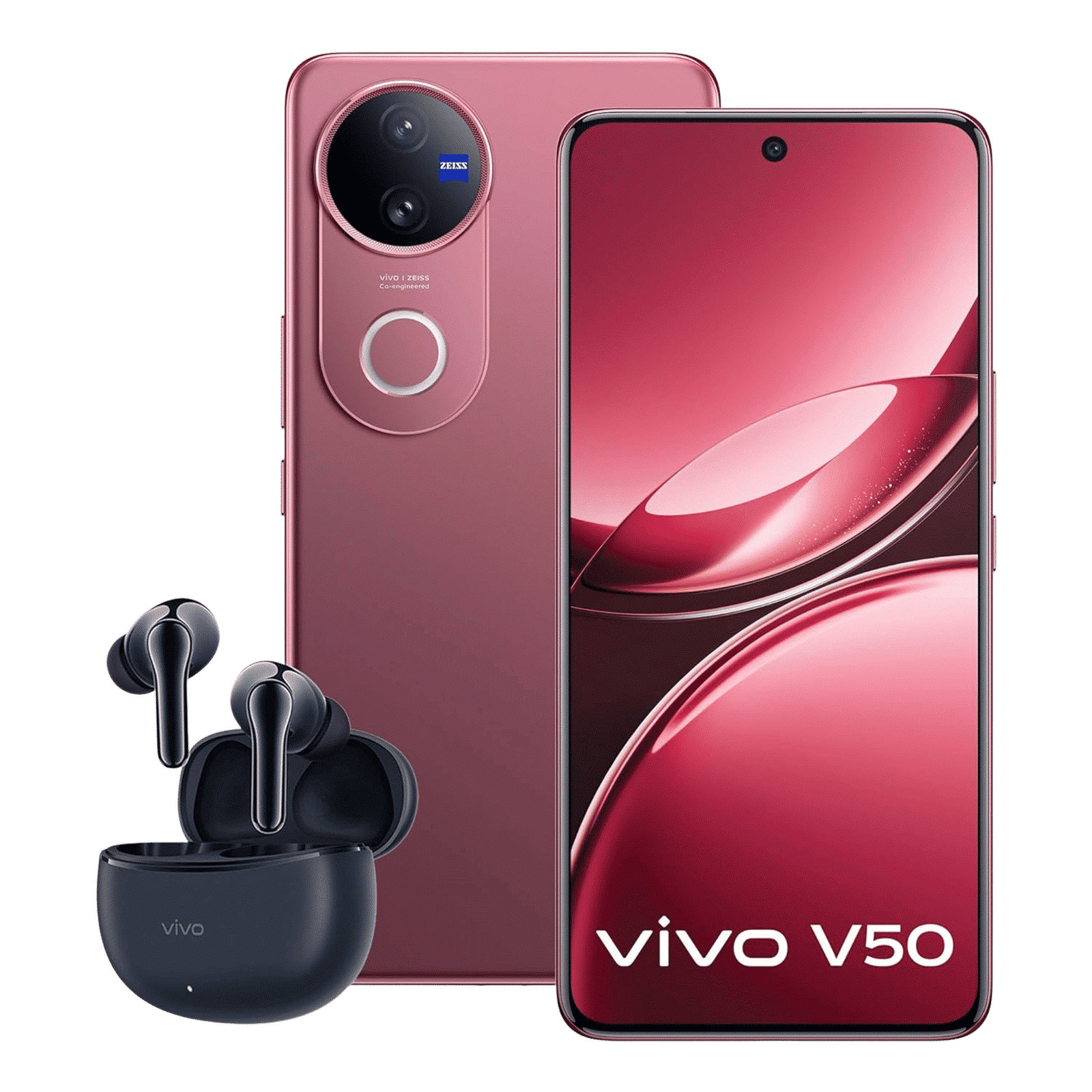 vivo V50 5G with TWS (12GB RAM, 512GB, Elite Red)_1