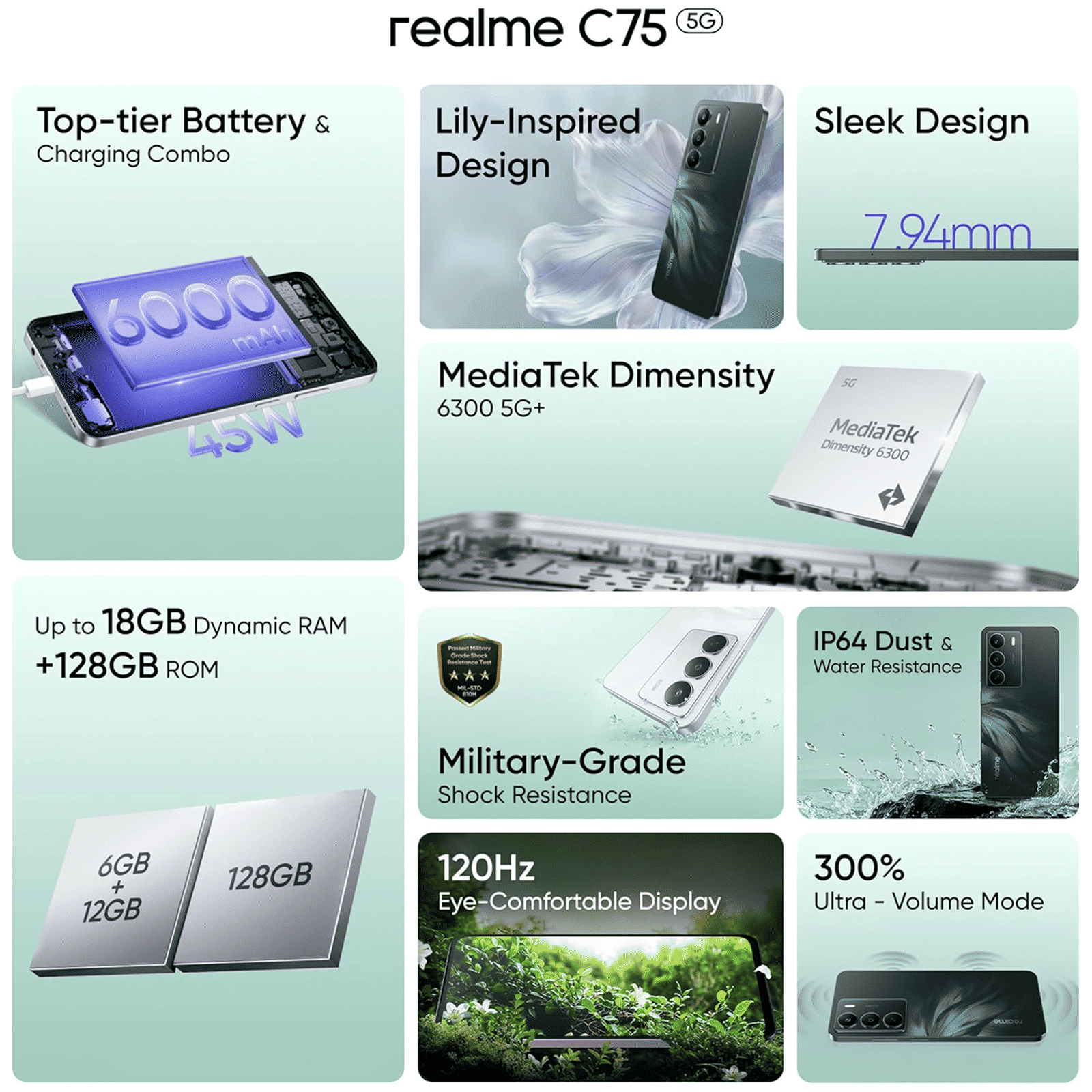 realme C75 5G (6GB RAM, 128GB, Midnight Lily) realme C75 5G (6GB RAM, 128GB, Midnight Lily)_11