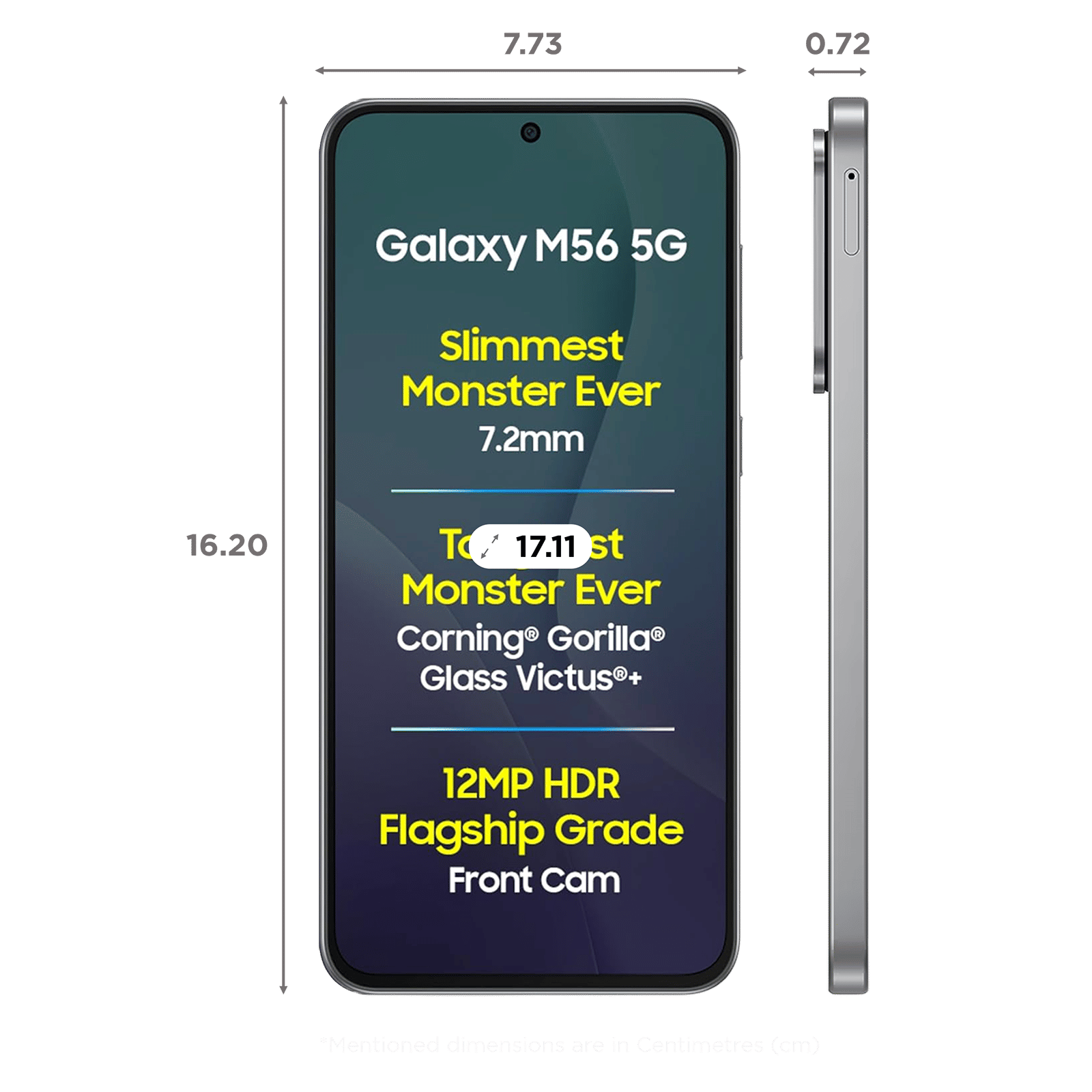 SAMSUNG Galaxy M56 5G (8GB RAM, 128GB, Black)_2