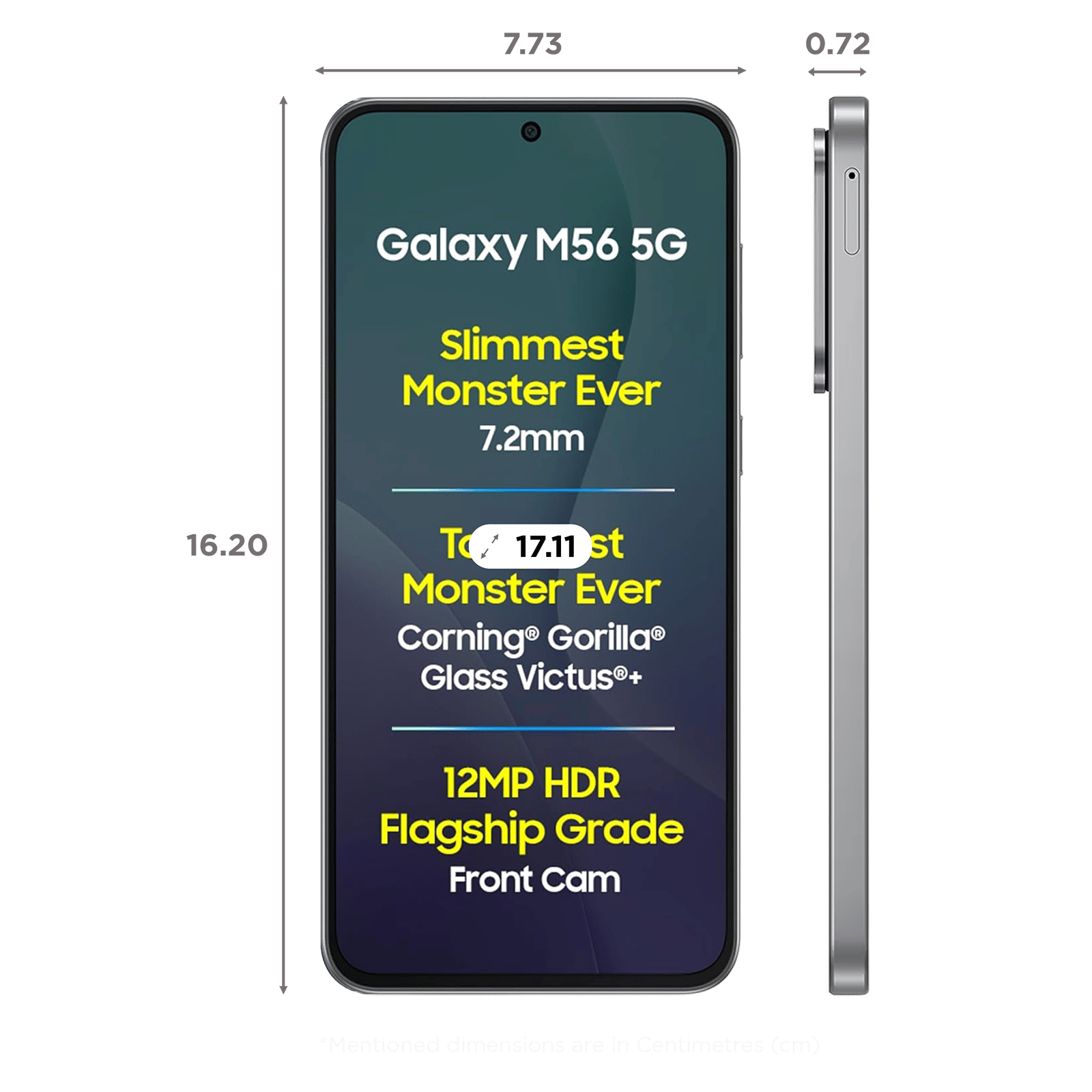 SAMSUNG Galaxy M56 5G (8GB RAM, 256GB, Black)_2