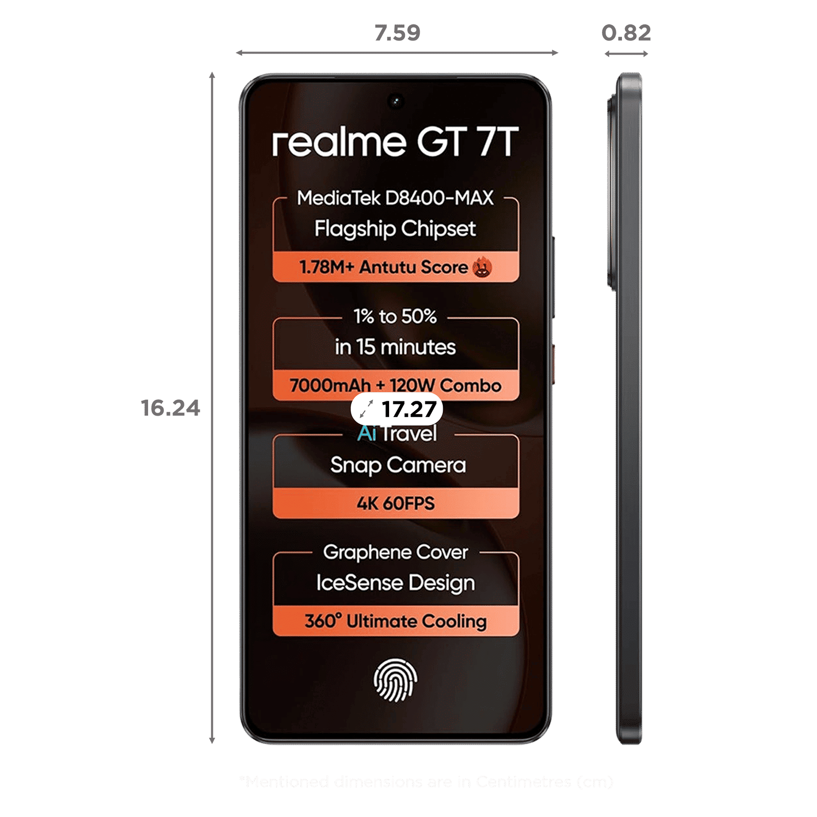 realme GT 7T 5G (8GB RAM, 256GB, IceSense Black)_2