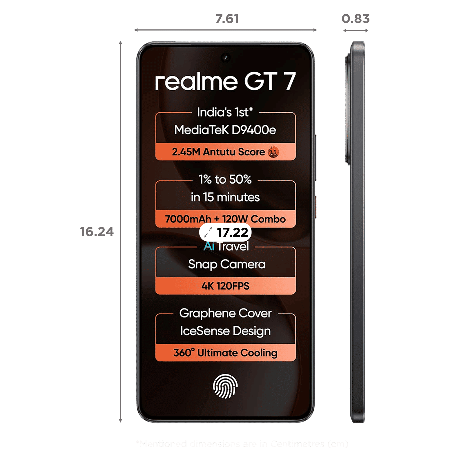 realme GT 7 5G (8GB RAM, 256GB, IceSense Black)_2