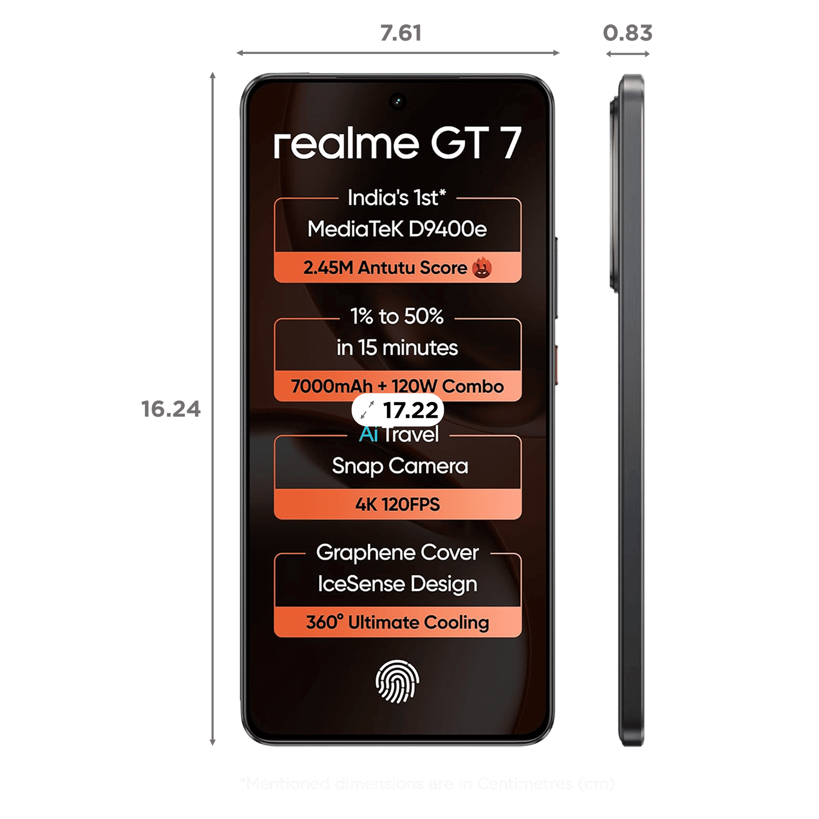 realme GT 7 5G (12GB RAM, 256GB, IceSense Black)_2