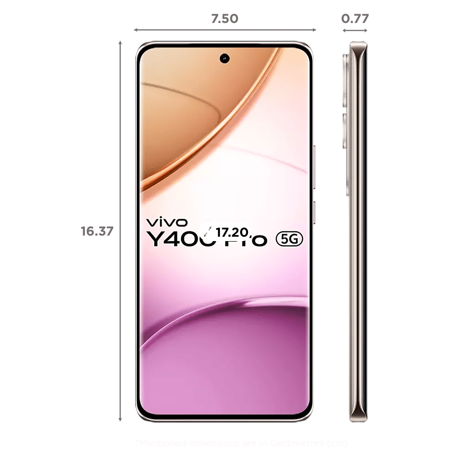 vivo Y400 Pro 5G (8GB RAM, 128GB, Fest Gold)_2