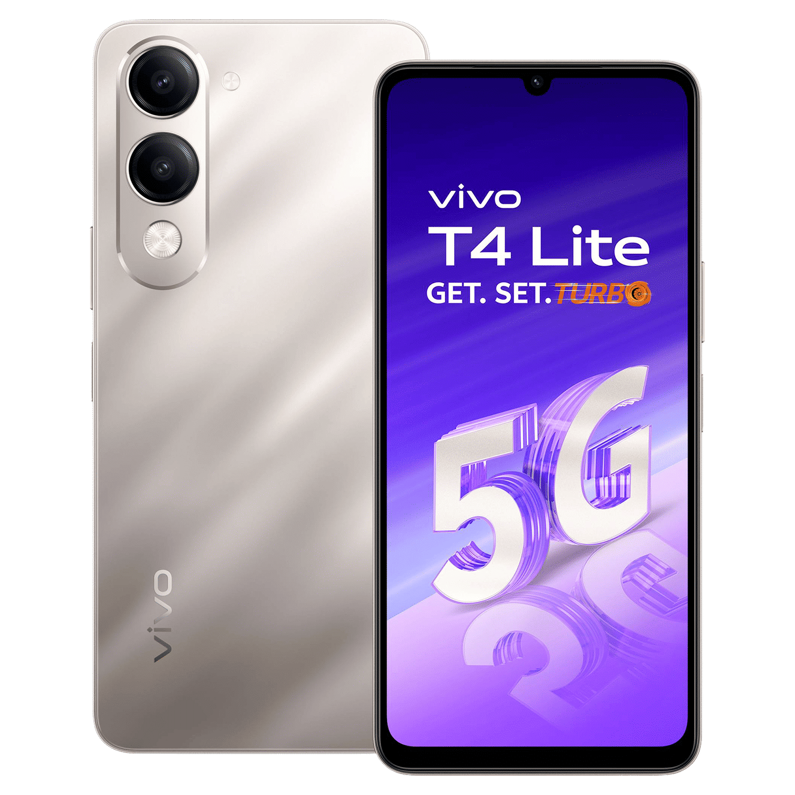 vivo T4 Lite 5G (6GB RAM, 128GB, Titanium Gold) vivo T4 Lite 5G (6GB RAM, 128GB, Titanium Gold)_1