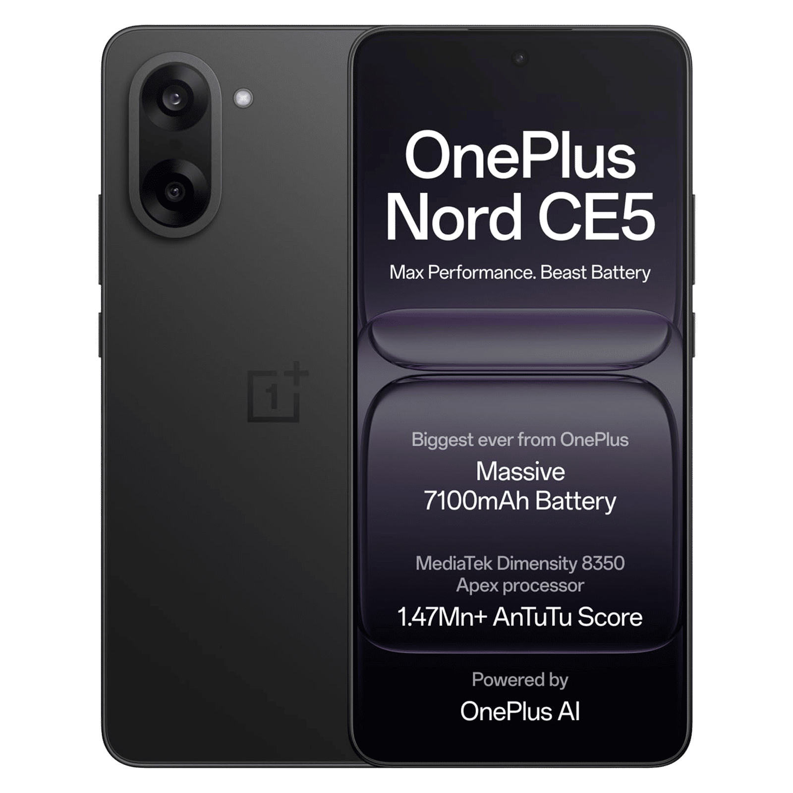 OnePlus Nord CE5 5G (8GB RAM, 128GB, Black Infinity)_1