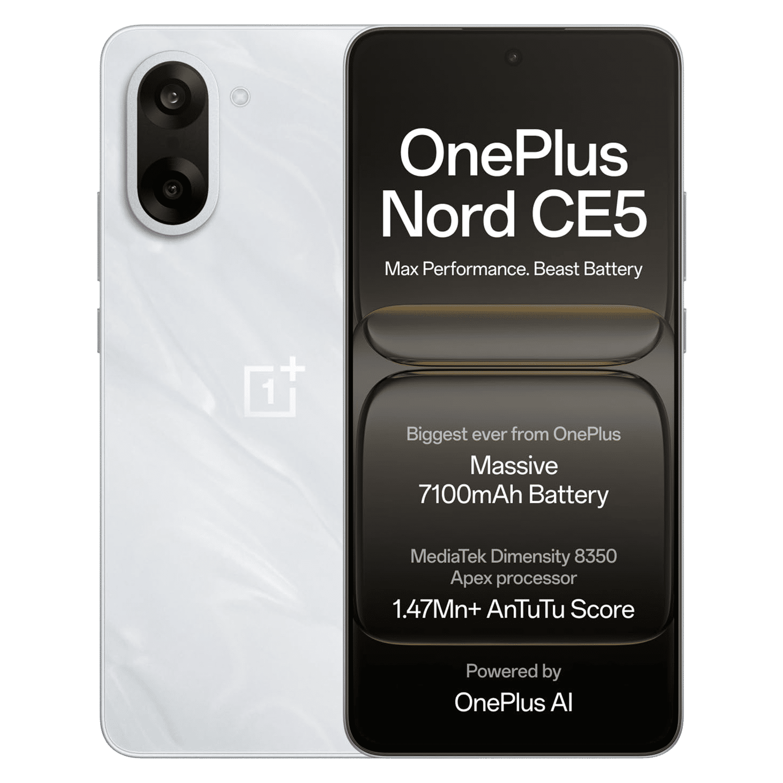 OnePlus Nord CE5 5G (8GB RAM, 128GB, Marble Mist)_1