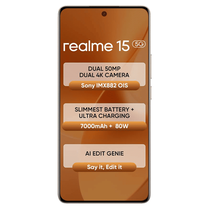 realme 15 5G (8GB RAM, 128GB, Flowing Silver)_11