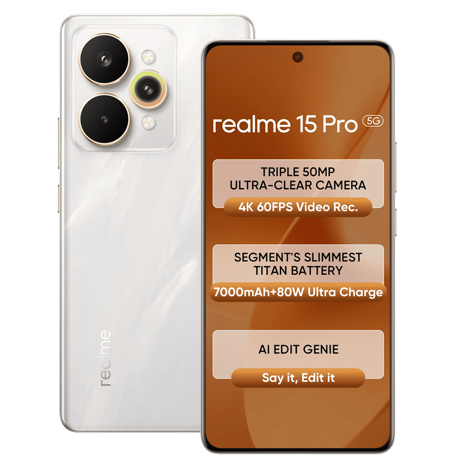 realme 15 Pro 5G (8GB RAM, 256GB, Flowing Silver_1