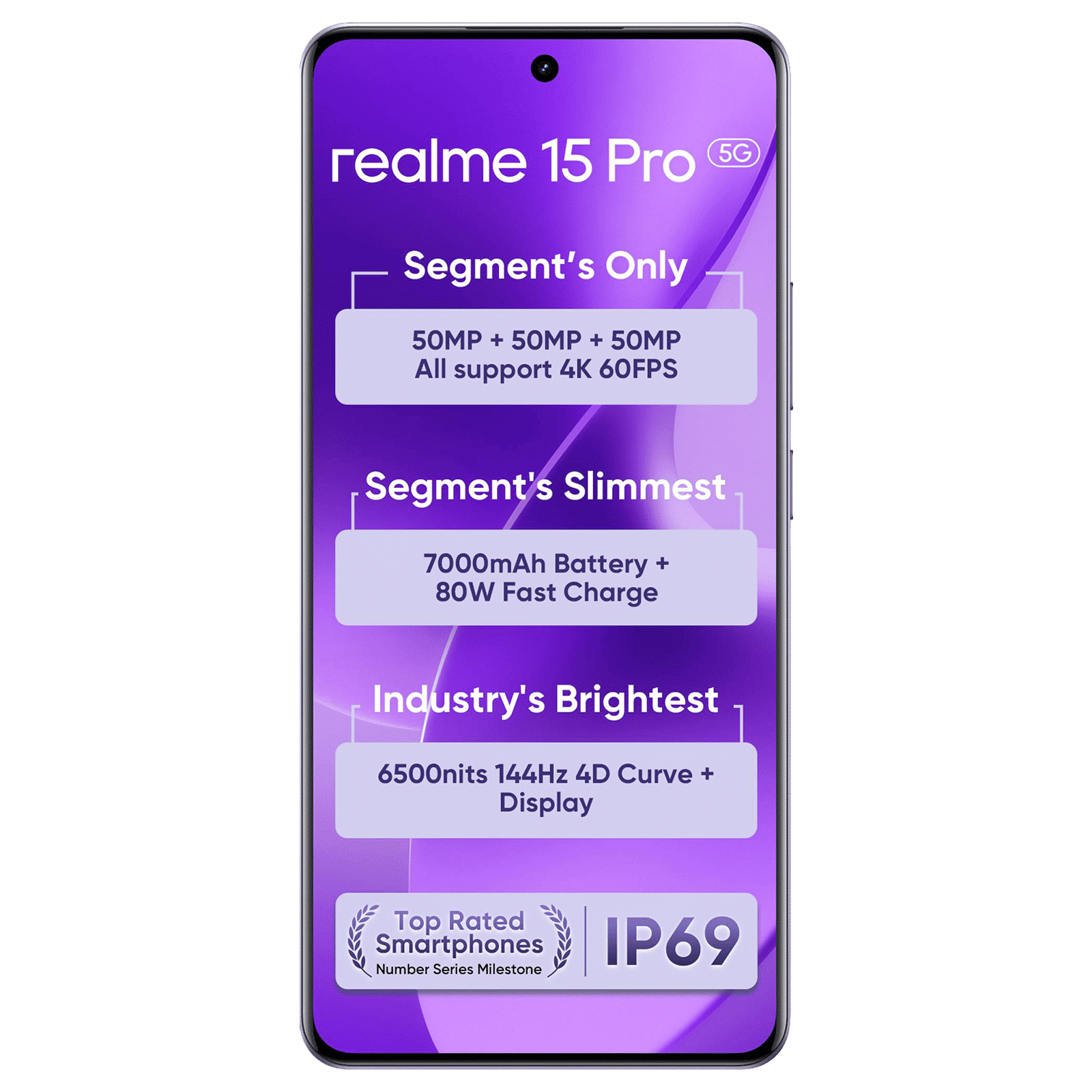 realme 15 Pro 5G (8GB RAM, 256GB, Silk Purple)_11