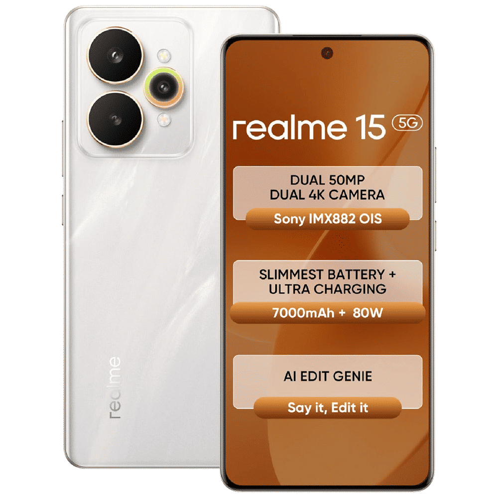 realme 15 5G (8GB RAM, 256GB, Flowing Silver) realme 15 5G (8GB RAM, 256GB, Flowing Silver)_1