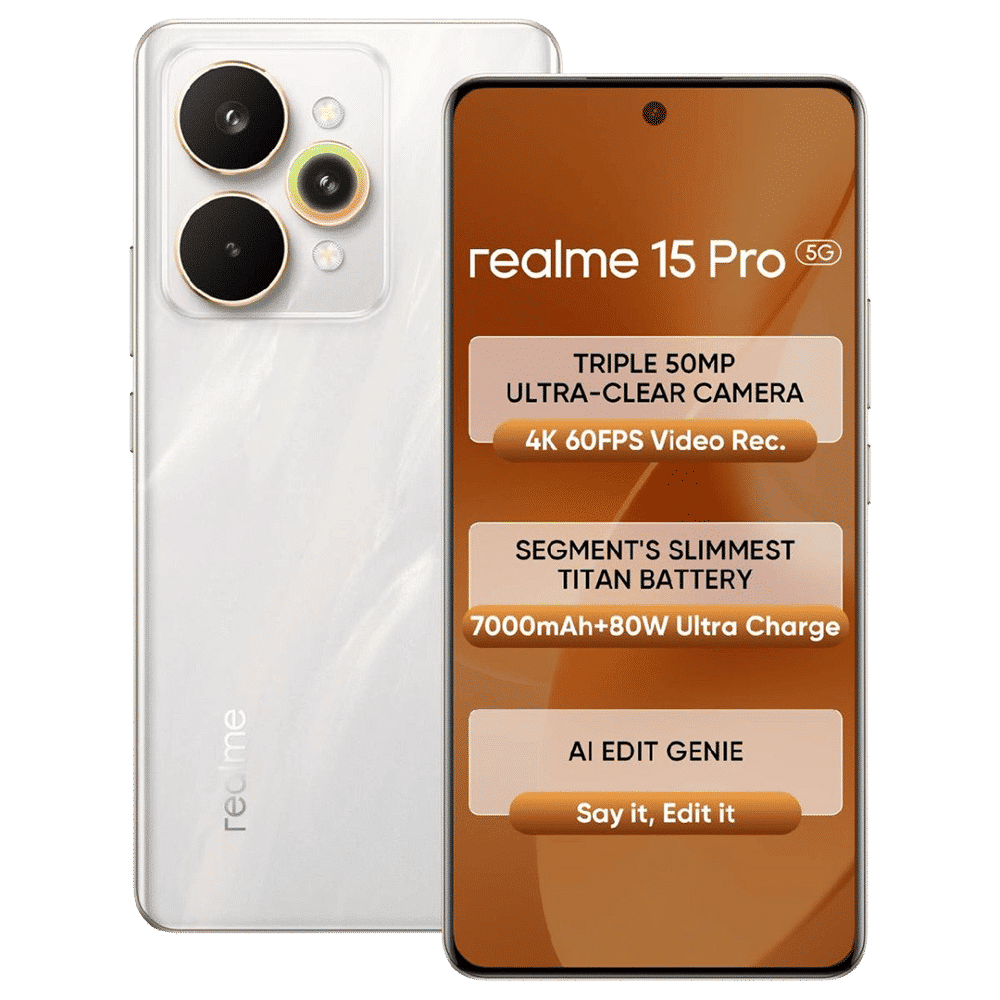 realme 15 Pro 5G (12GB RAM, 256GB, Flowing Silver_1