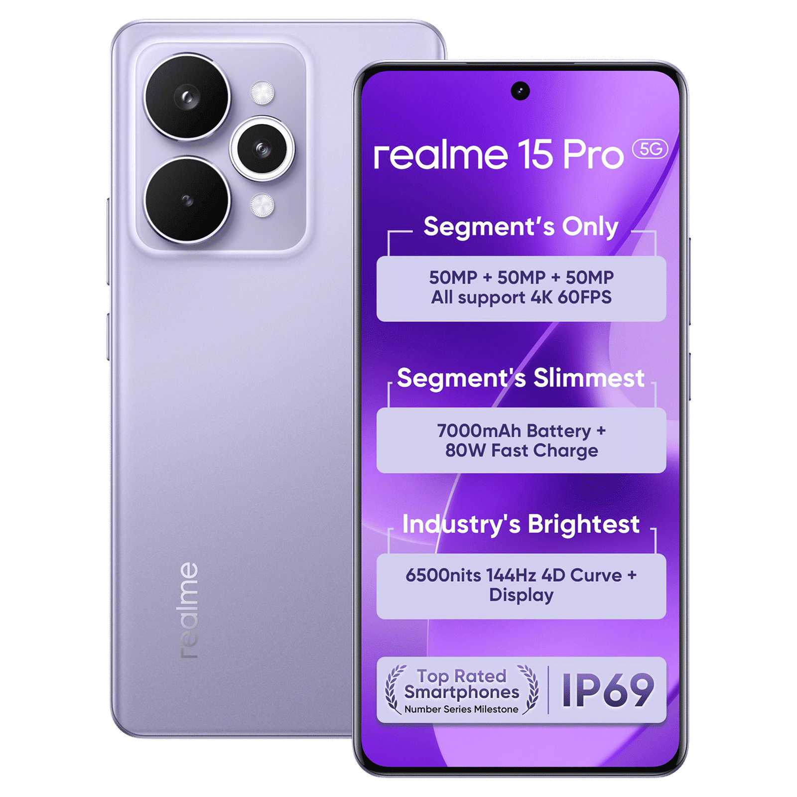 realme 15 Pro 5G (12GB RAM, 256GB, Silk Purple)_1
