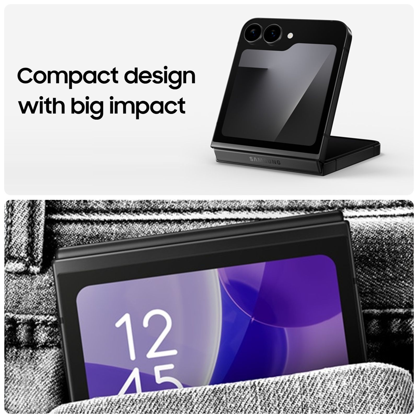 SAMSUNG Galaxy Z Flip7 FE 5G (8GB RAM, 128GB, Black)_10