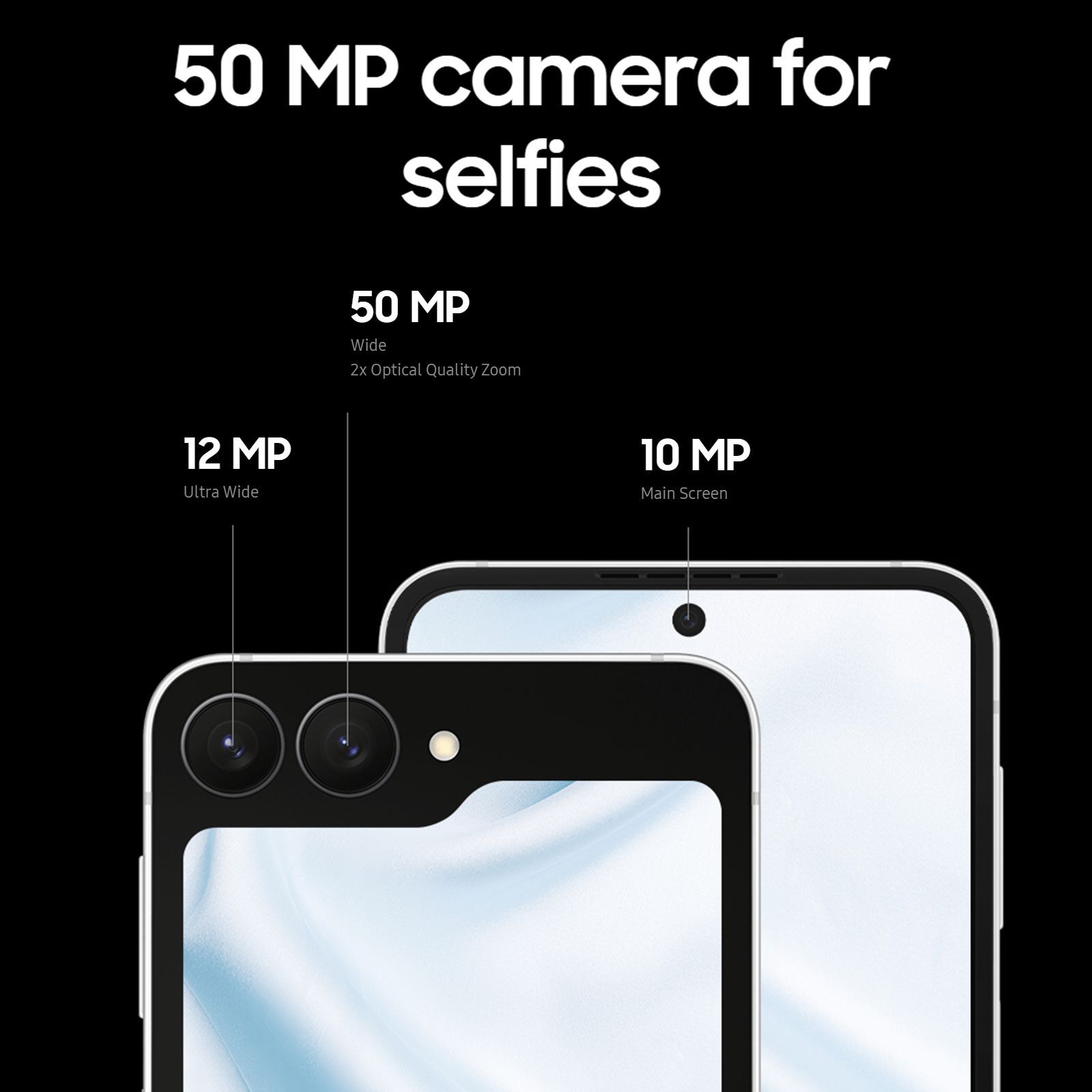 SAMSUNG Galaxy Z Flip7 FE 5G (8GB RAM, 256GB, White) SAMSUNG Galaxy Z Flip7 FE 5G (8GB RAM, 256GB, White)_9