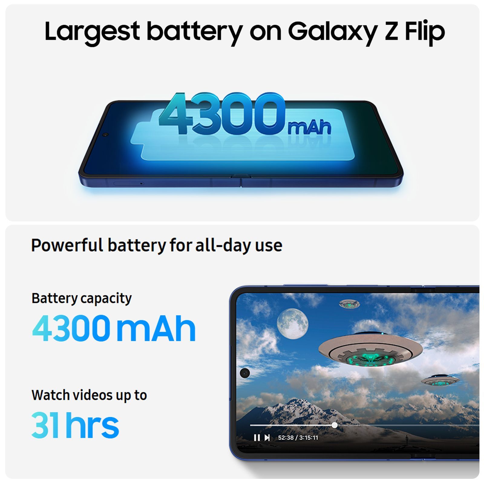 SAMSUNG Galaxy Z Flip7 5G (12GB RAM, 256GB, Blue Shadow) SAMSUNG Galaxy Z Flip7 5G (12GB RAM, 256GB, Blue Shadow)_10