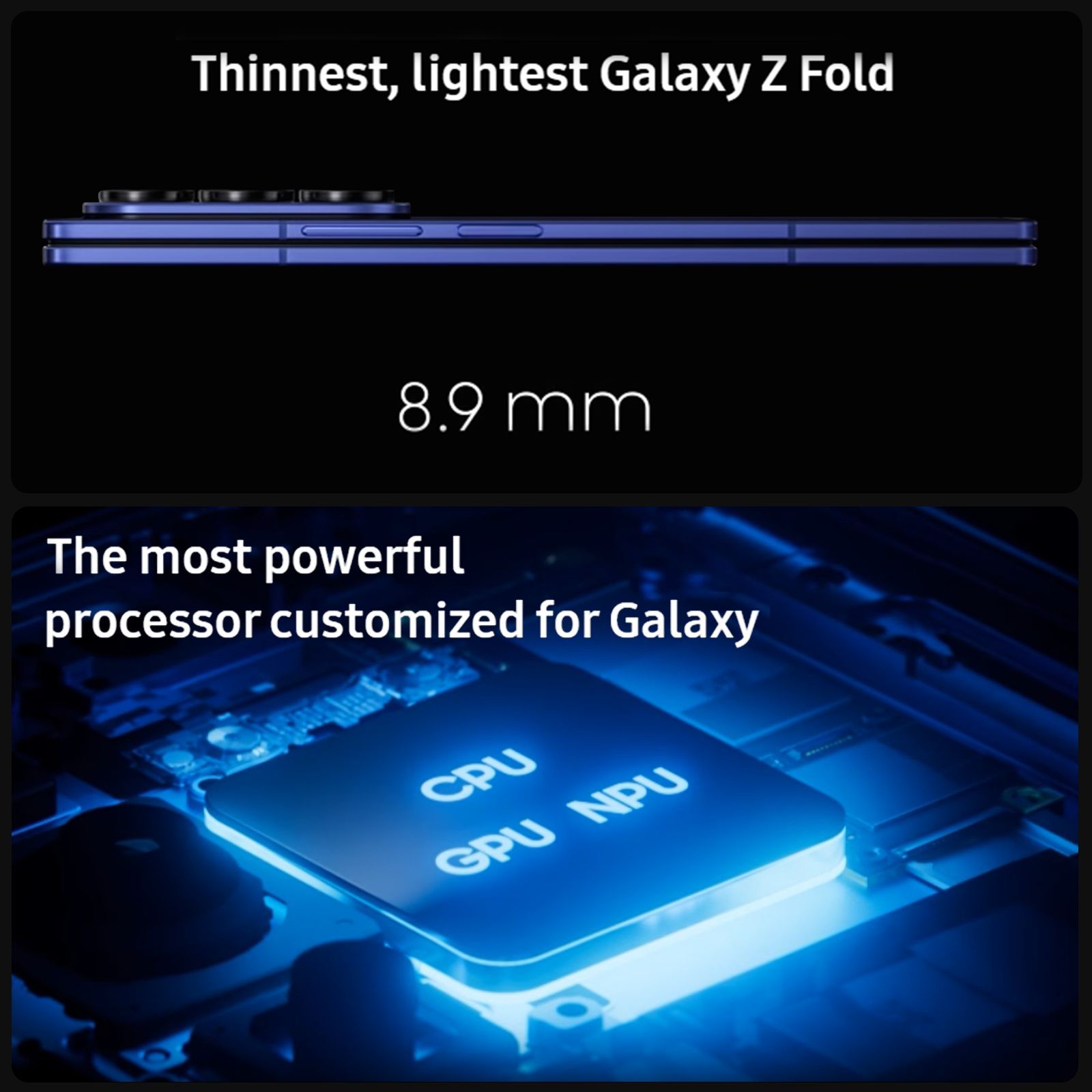 SAMSUNG Galaxy Z Fold7 5G (16GB RAM, 1TB, Blue Shadow)_12