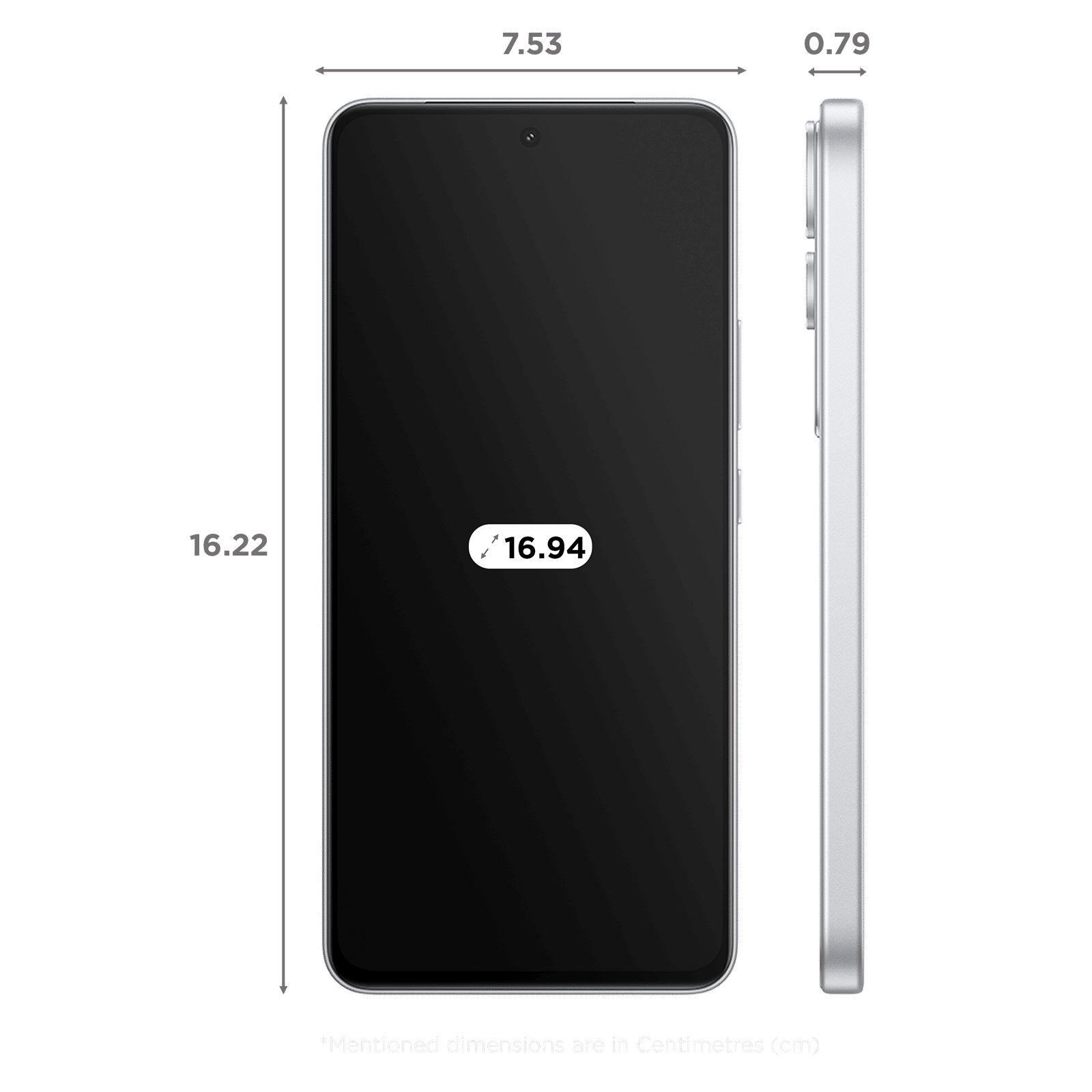 vivo Y400 5G (8GB RAM, 256GB, Glam White)_2