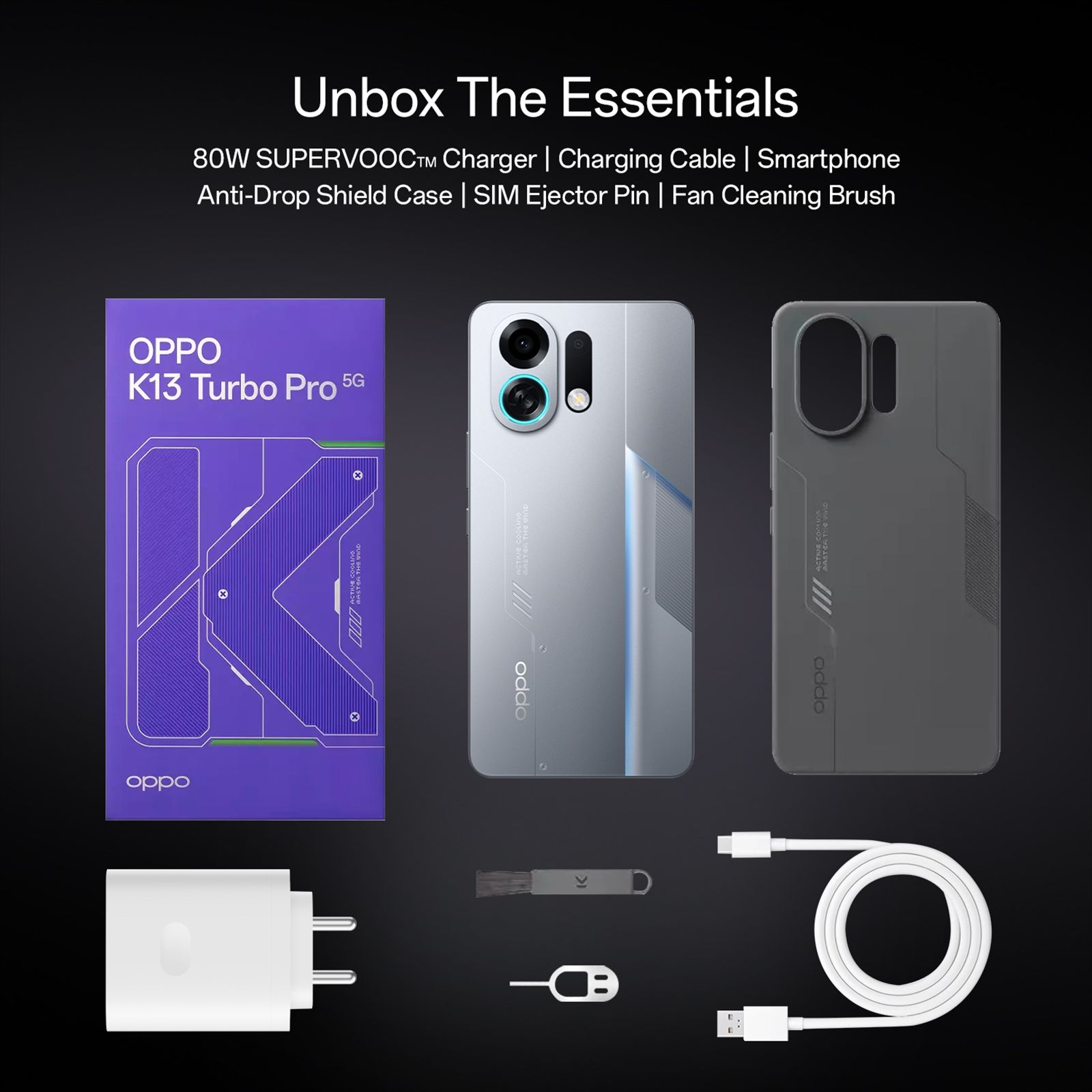 oppo K13 Turbo Pro 5G (8GB RAM, 256GB, Silver Knight)_19